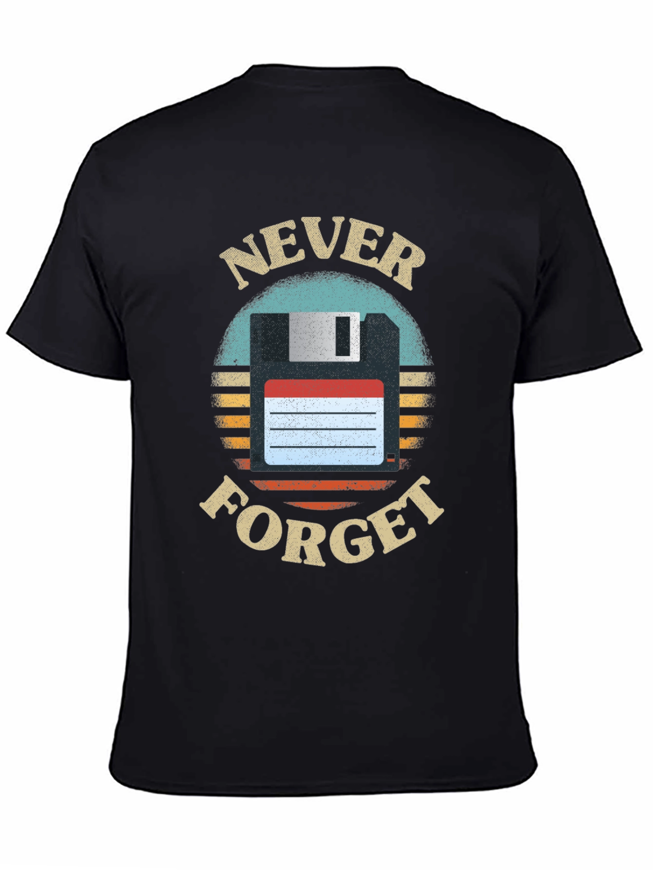 Retro Never Forget Floppy Disk T-Shirt