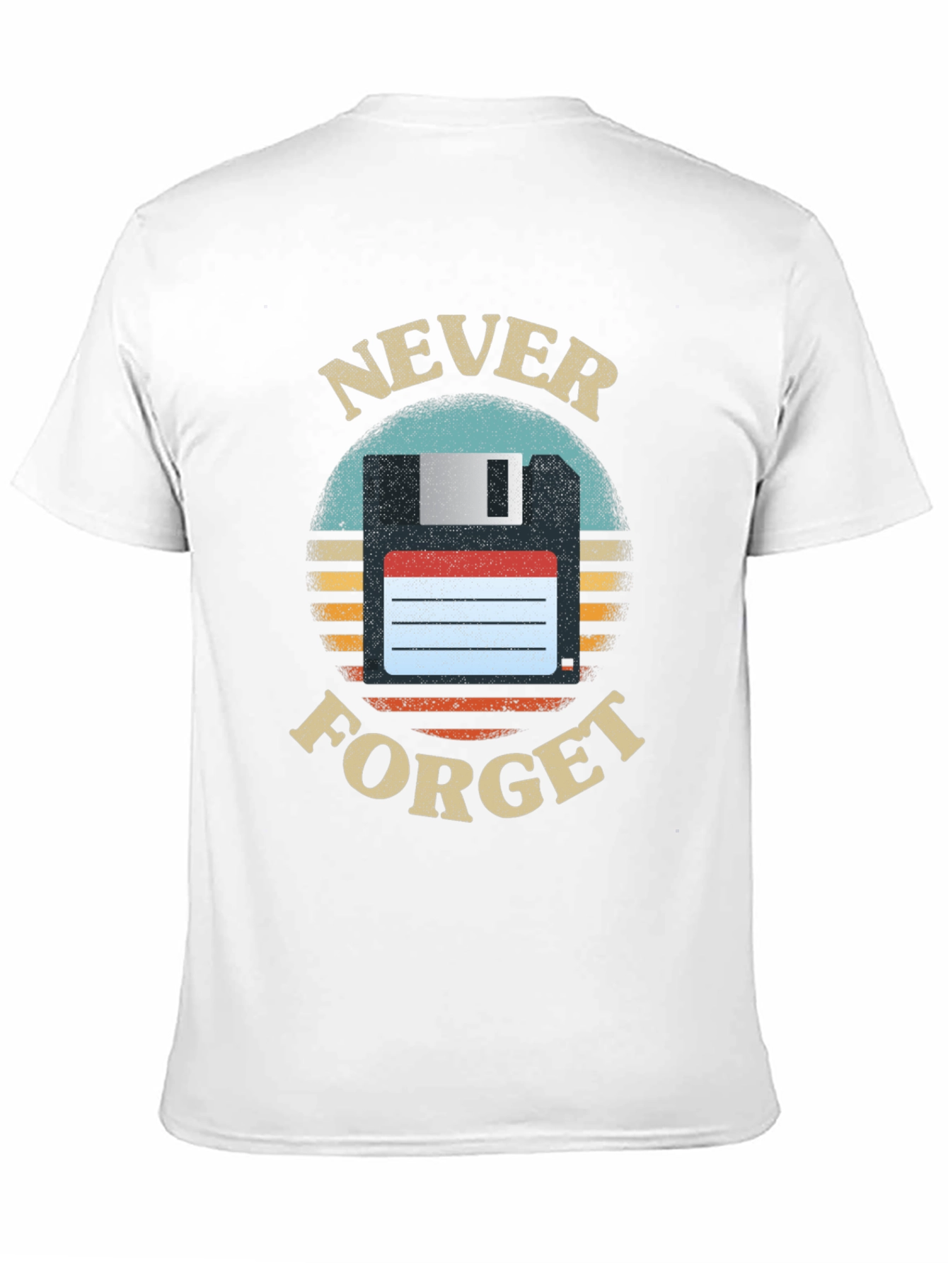 Retro Never Forget Floppy Disk T-Shirt
