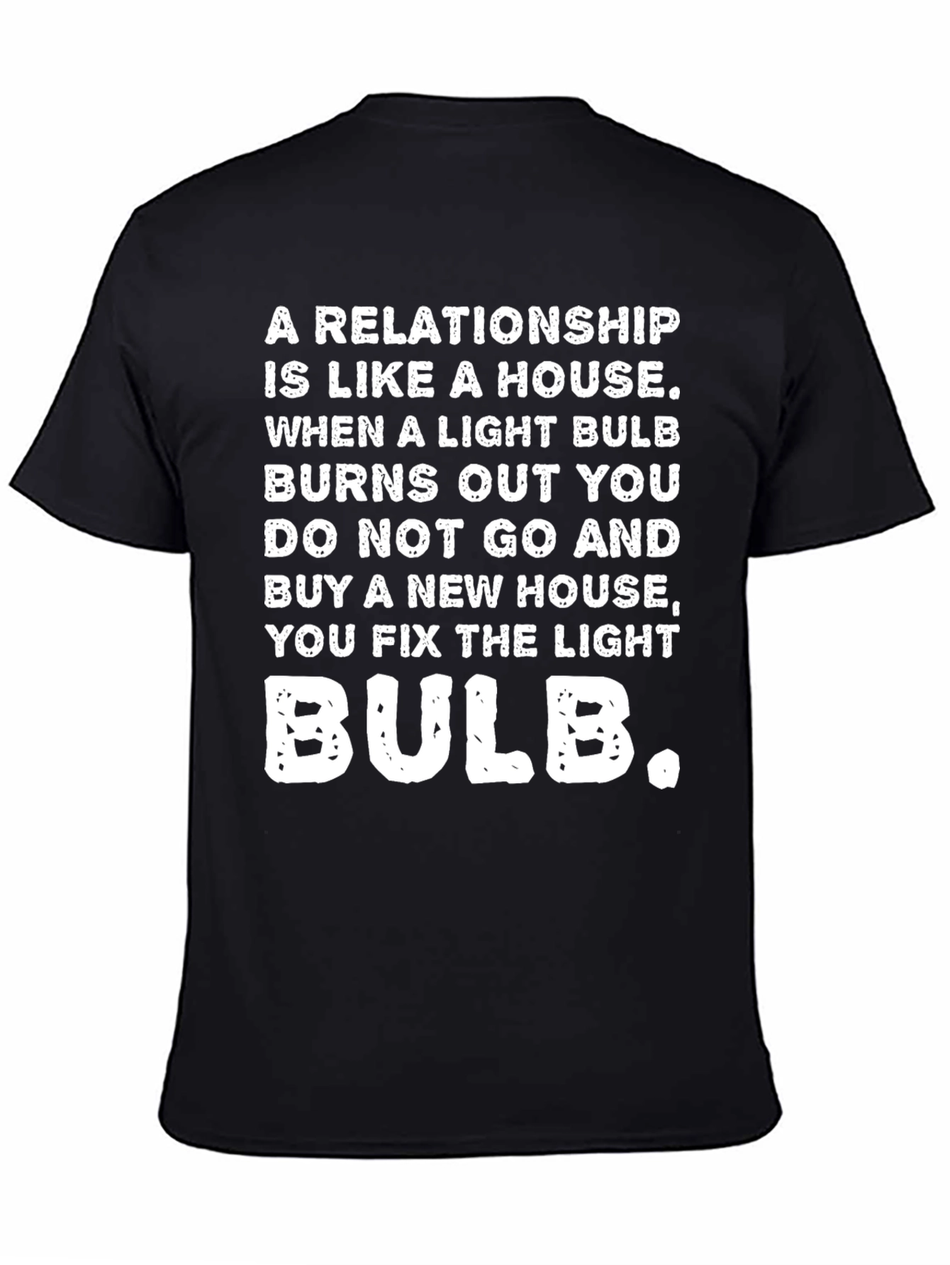 Relationship Light Bulb T-Shirt