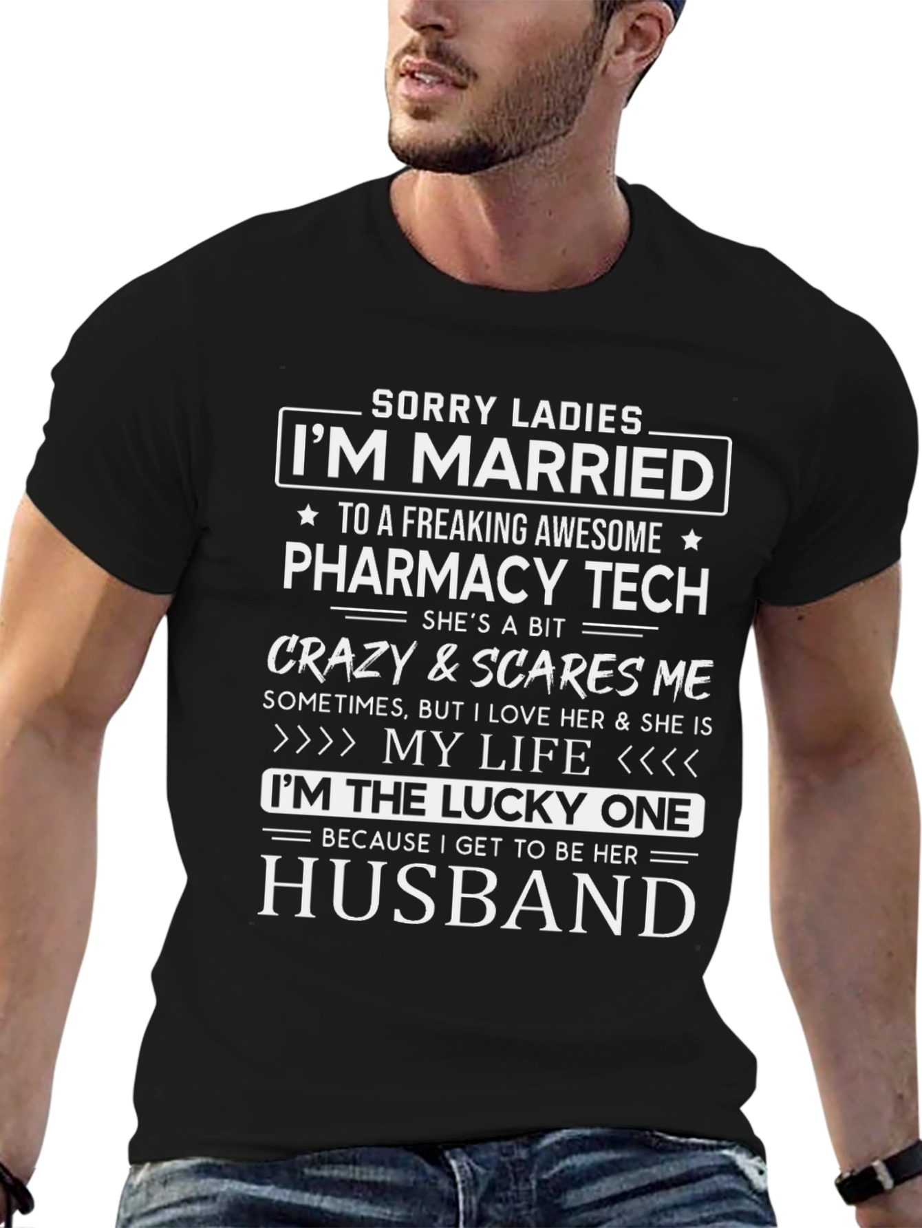 Im Married to a Pharmacy Tech T-Shirt