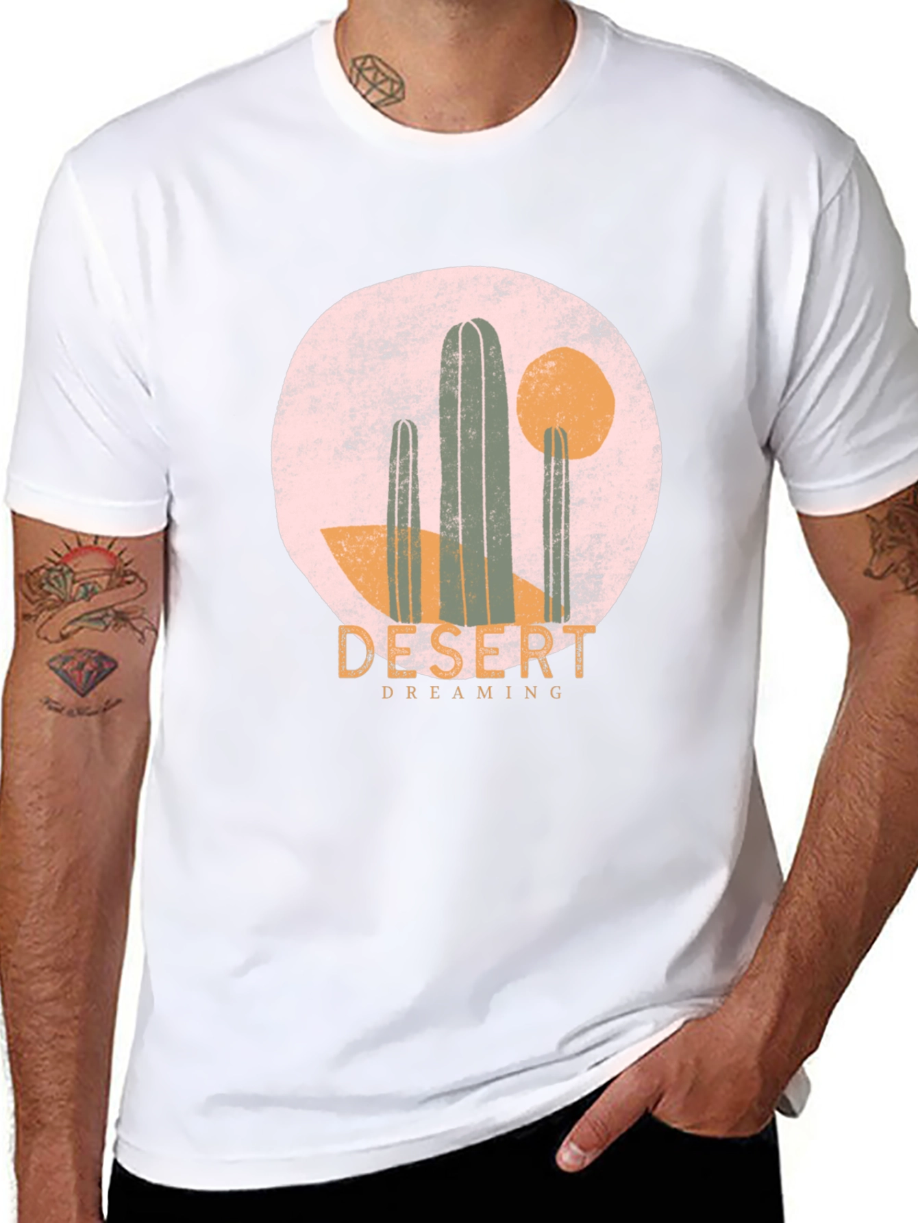 Desert Dreaming Graphic Tee - Black
