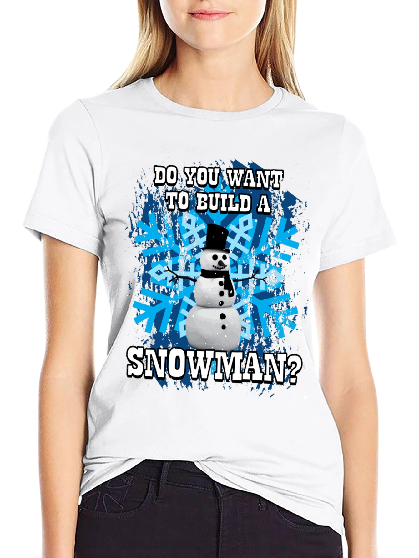 Do You Want to Build a Snowman Graphic T-Shirt