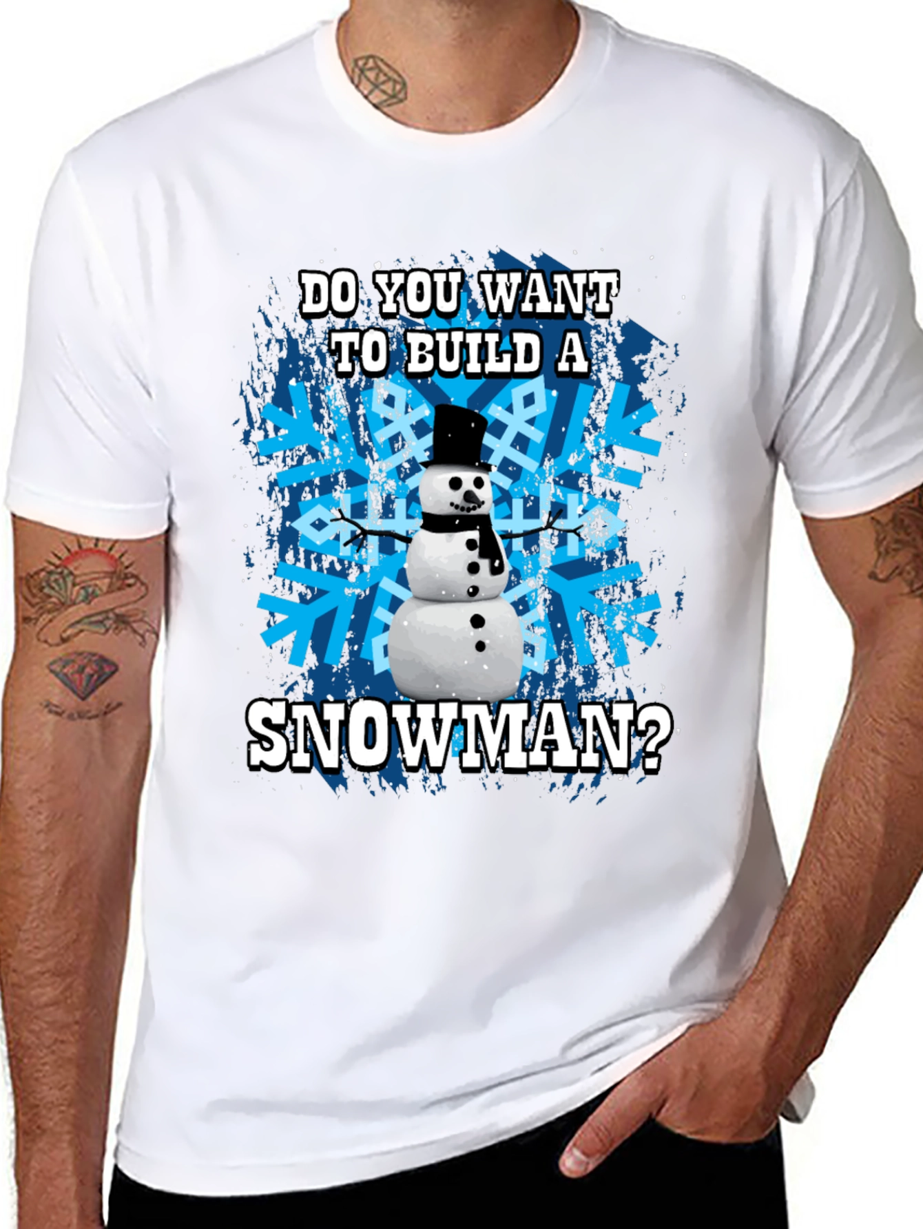 Do You Want to Build a Snowman Graphic T-Shirt