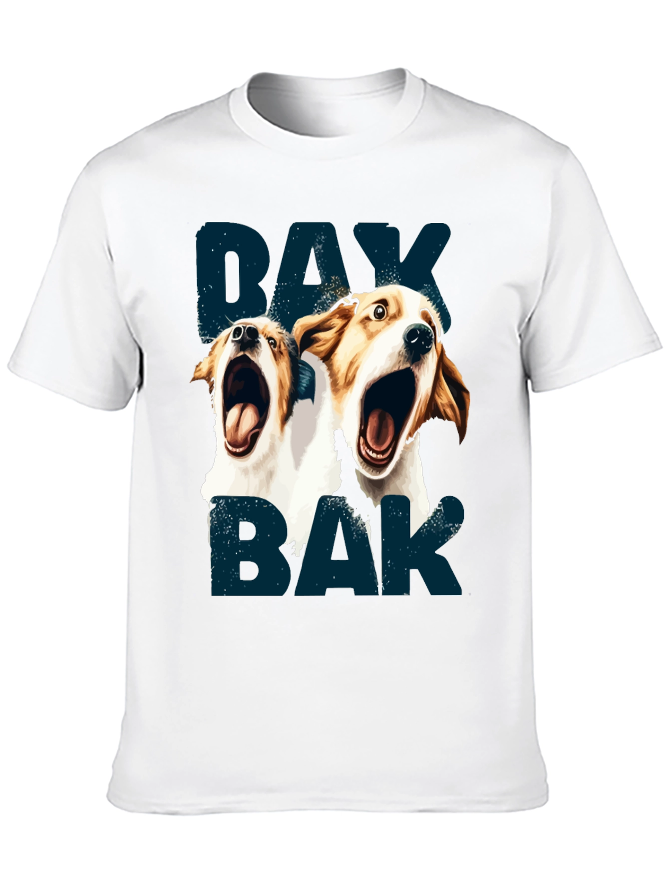 Barking Dog Graphic T-Shirt - Unisex