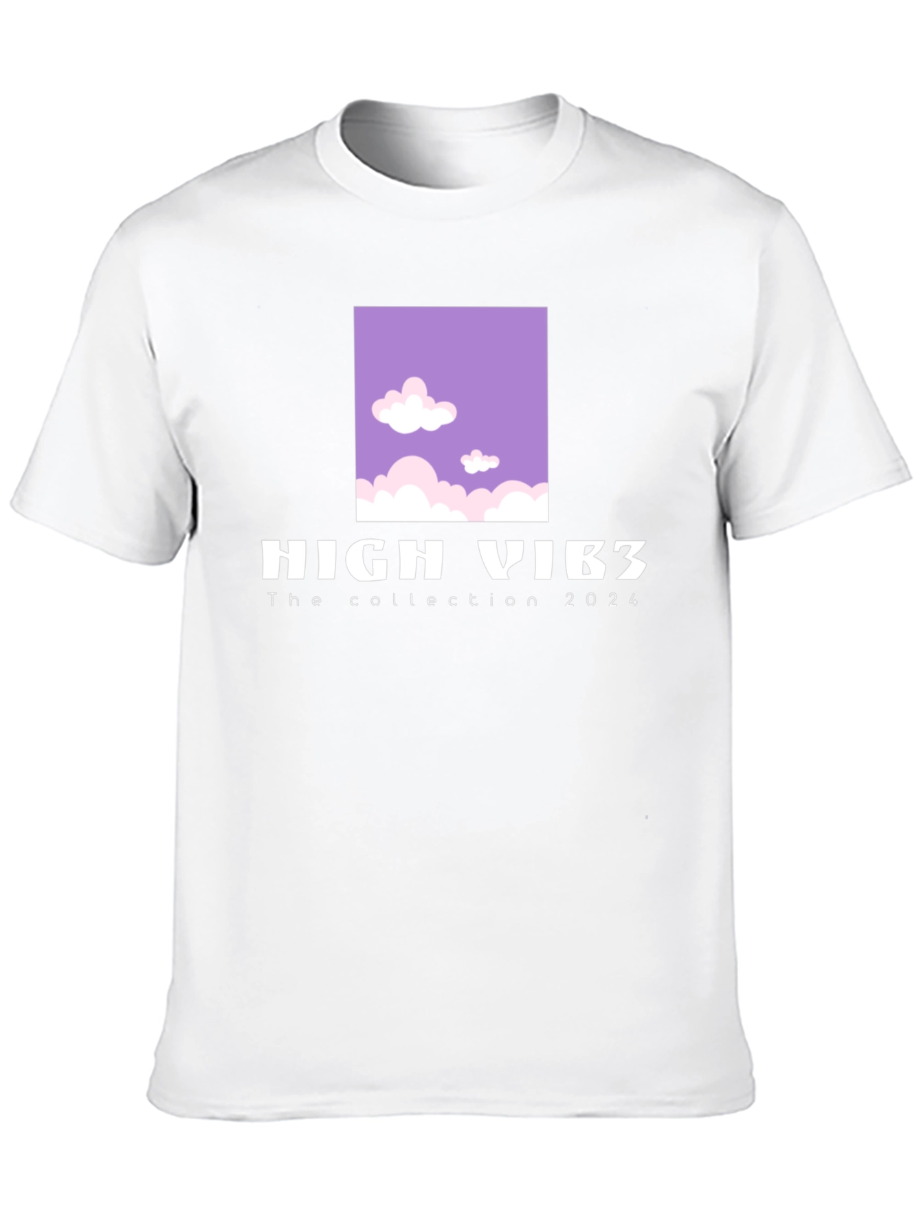 High Vib3s 2024 Collection Black Graphic Tee