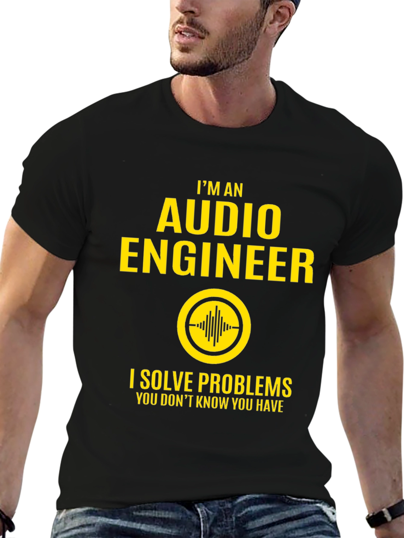 Audio Engineer T-Shirt - I Solve Problems Tee