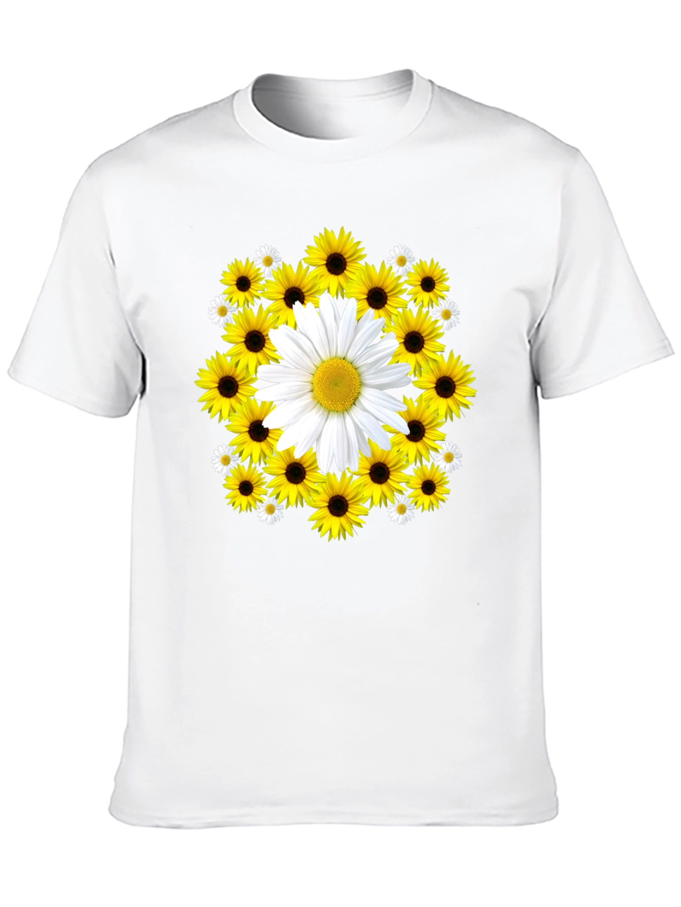 Sunflower & Daisy Graphic Tee