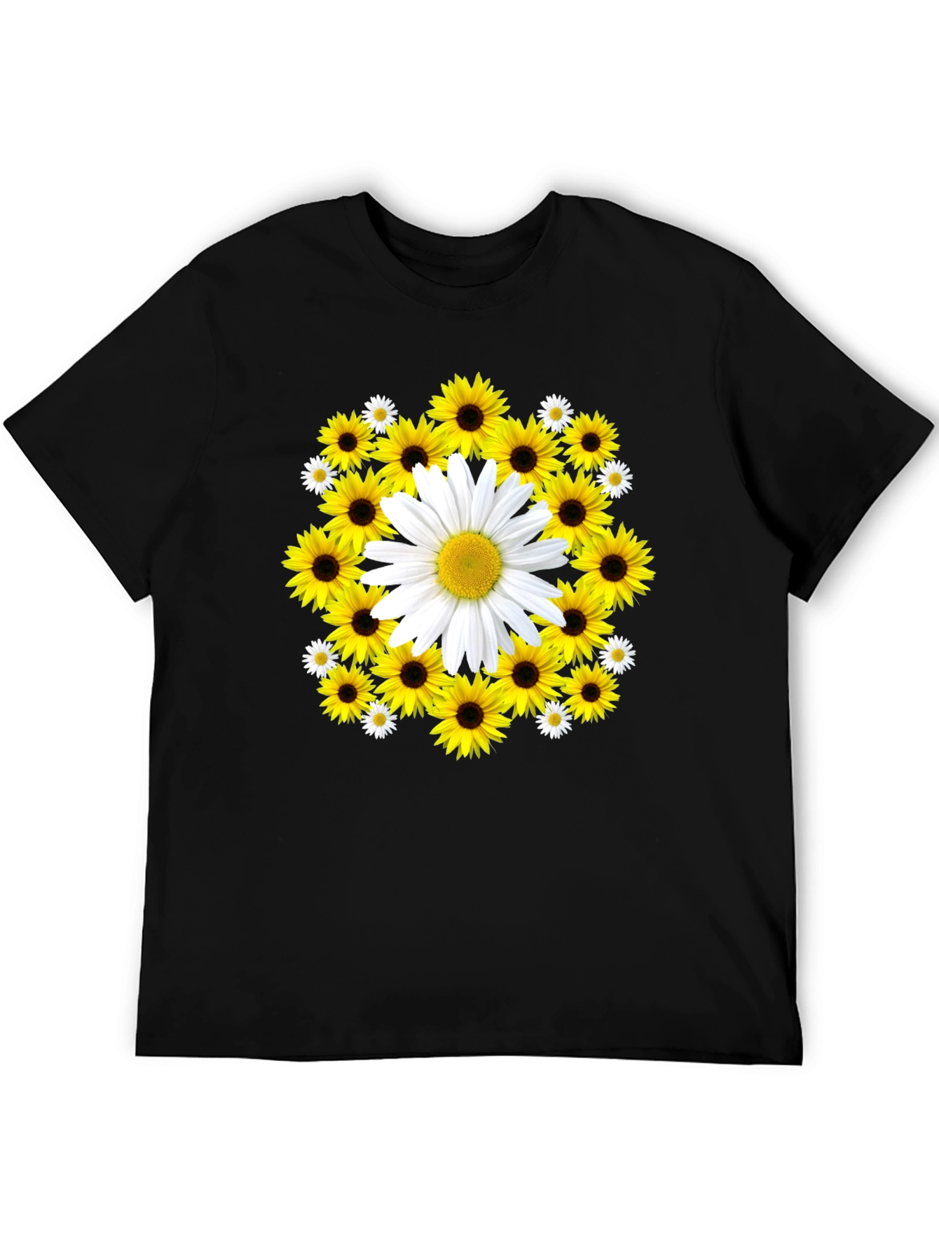 Sunflower & Daisy Graphic Tee