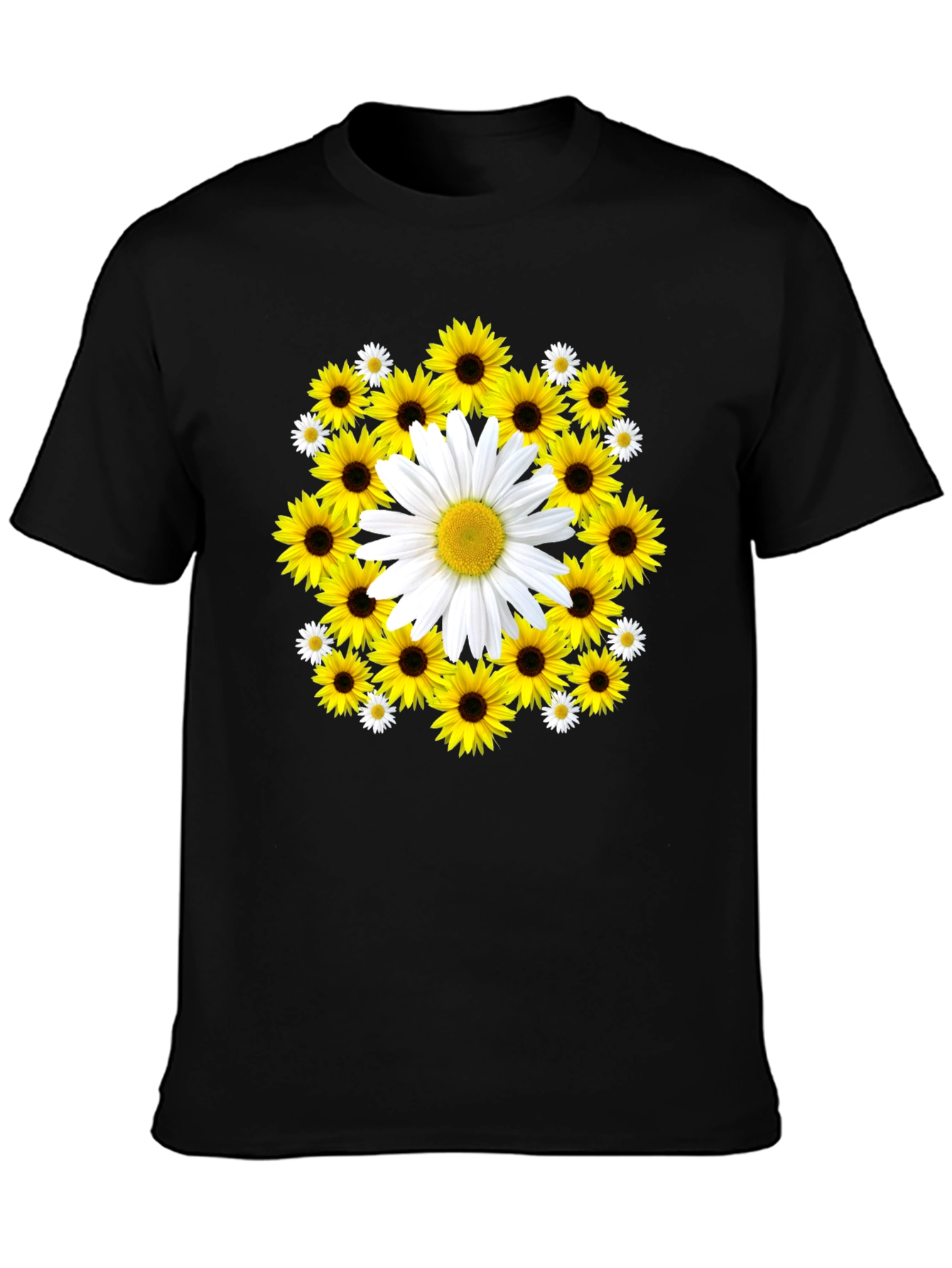 Sunflower & Daisy Graphic Tee