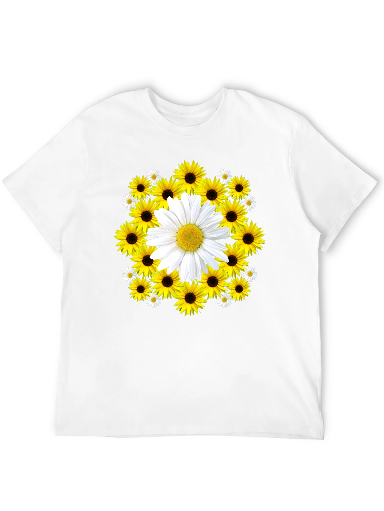 Sunflower & Daisy Graphic Tee