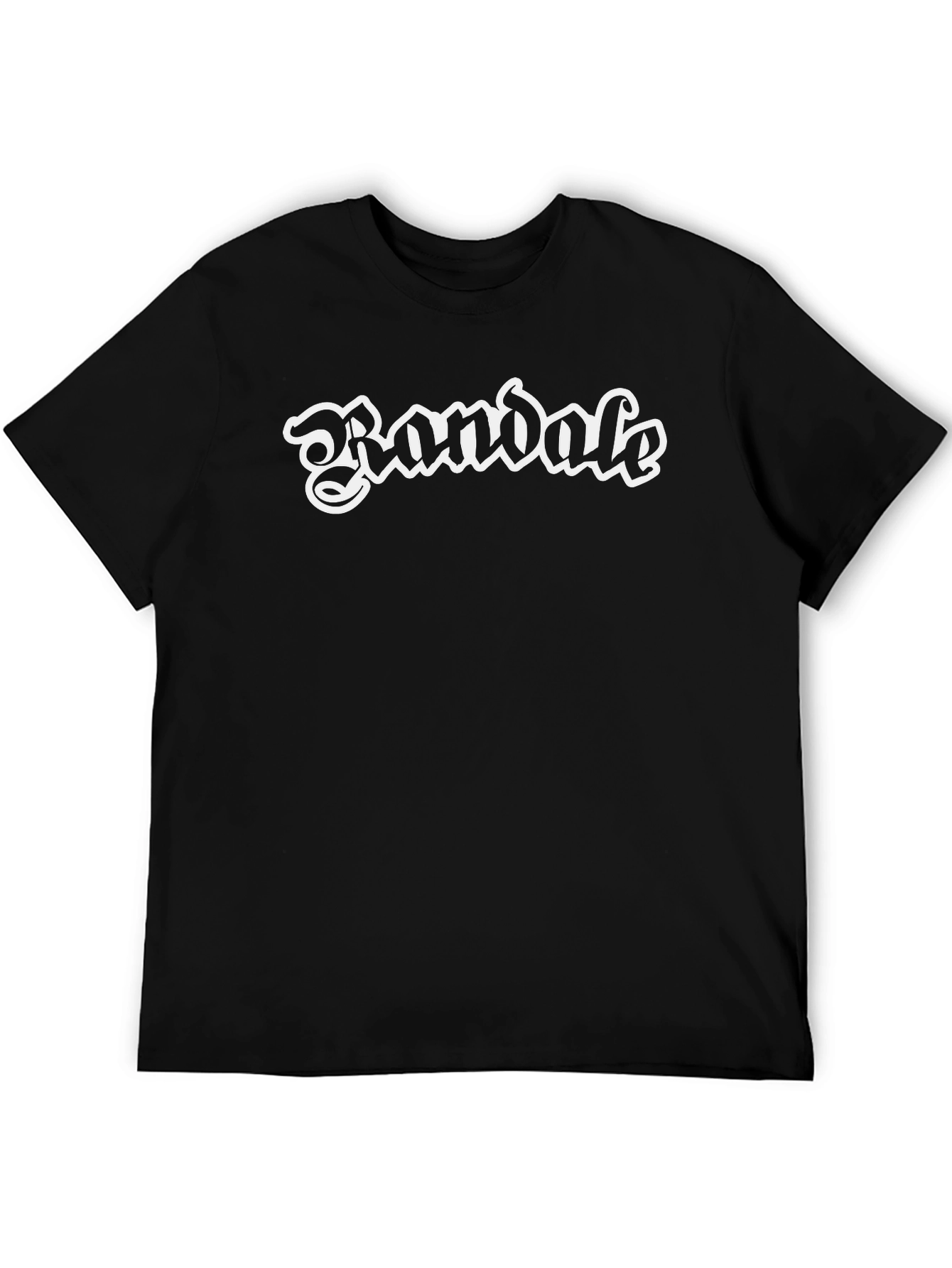 Randale Black T-Shirt - Bold Graphic Tee