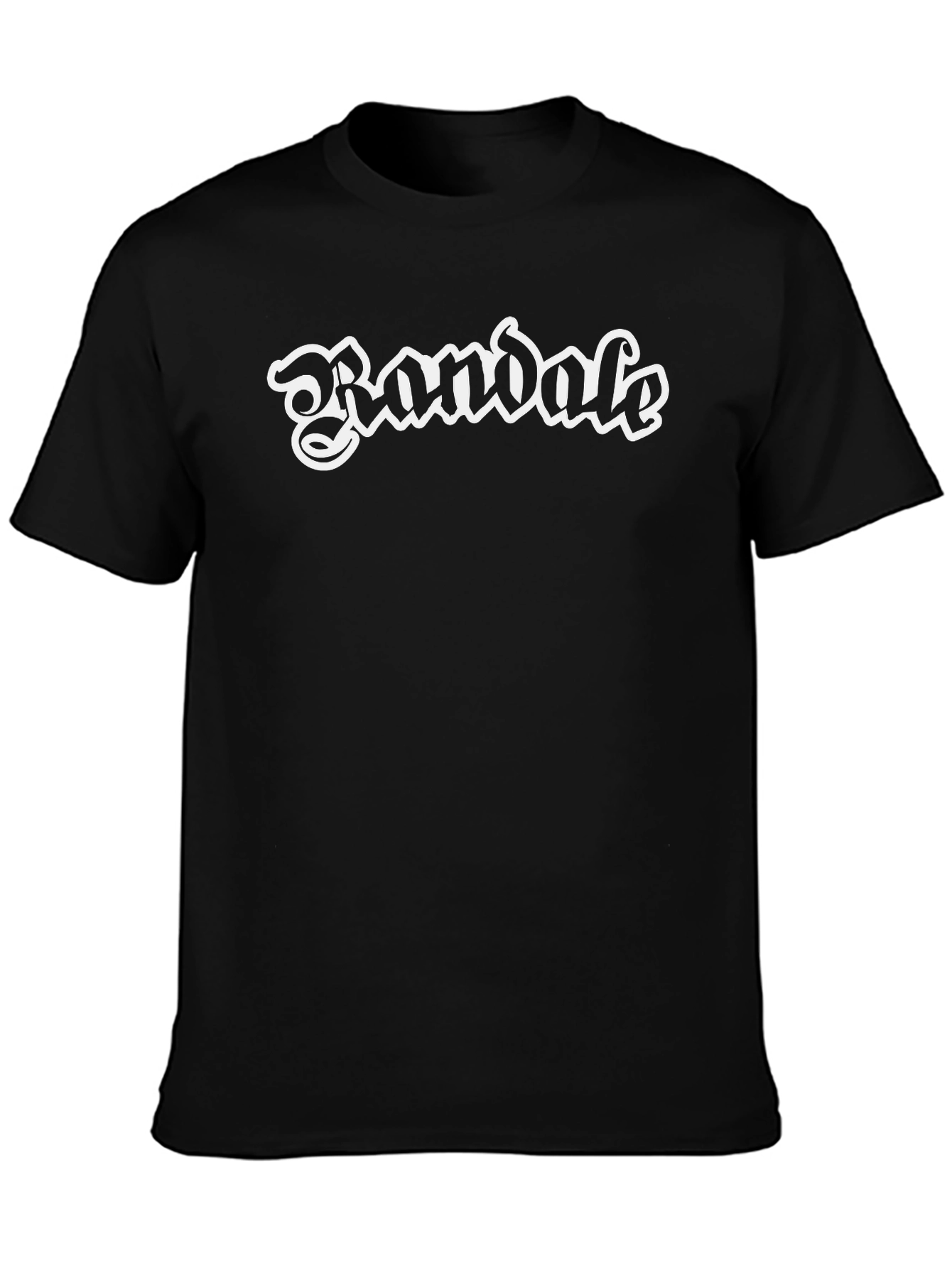 Randale Black T-Shirt - Bold Graphic Tee
