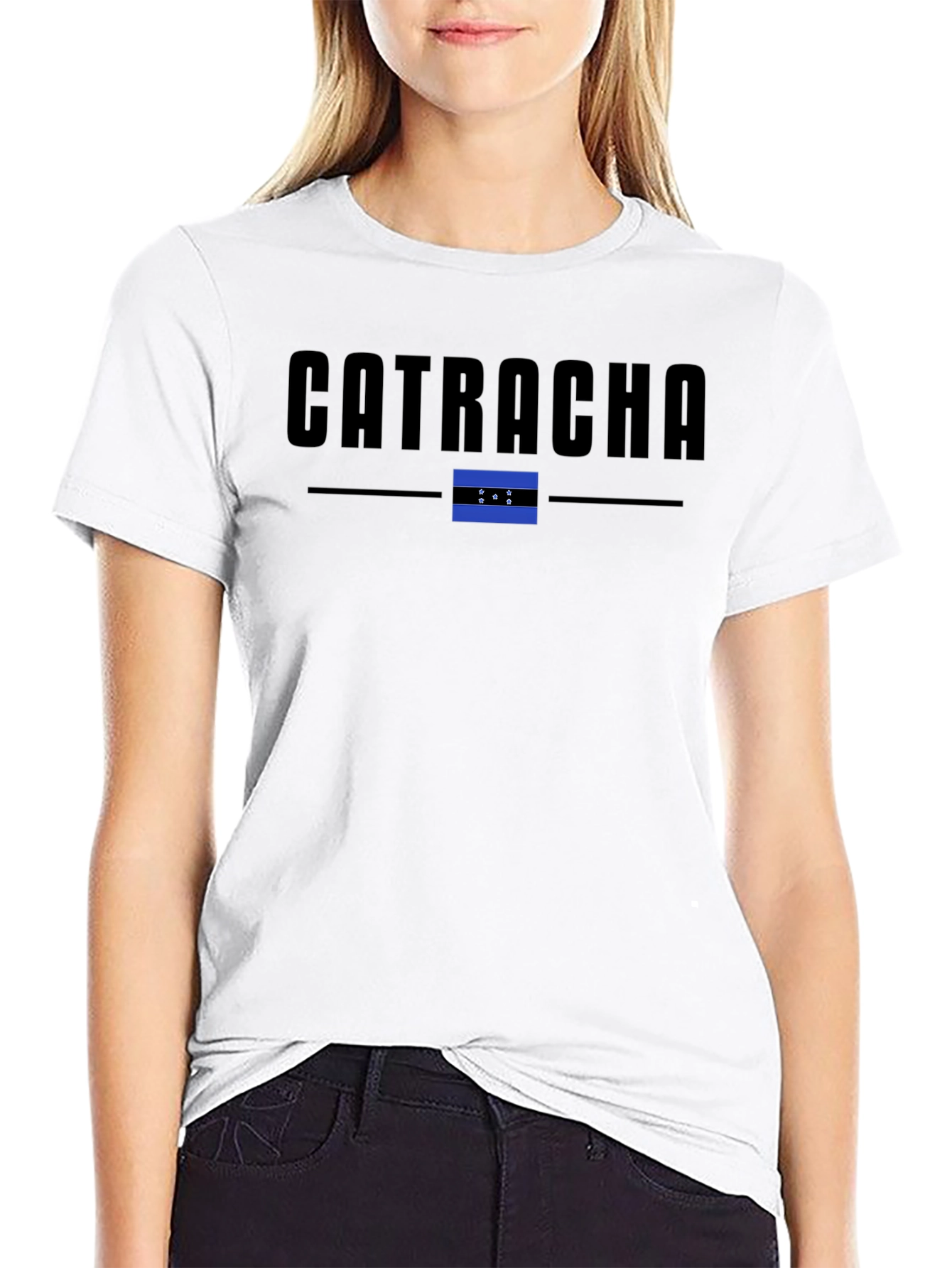 Catracha Honduras Flag Graphic T-Shirt