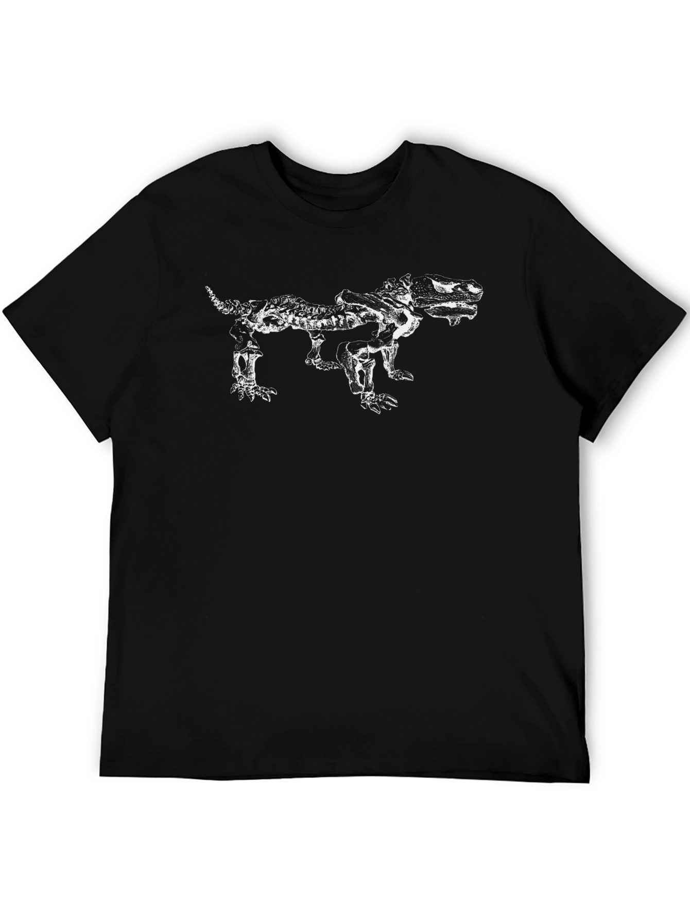 Unique Black T-Shirt with Animal Graphic