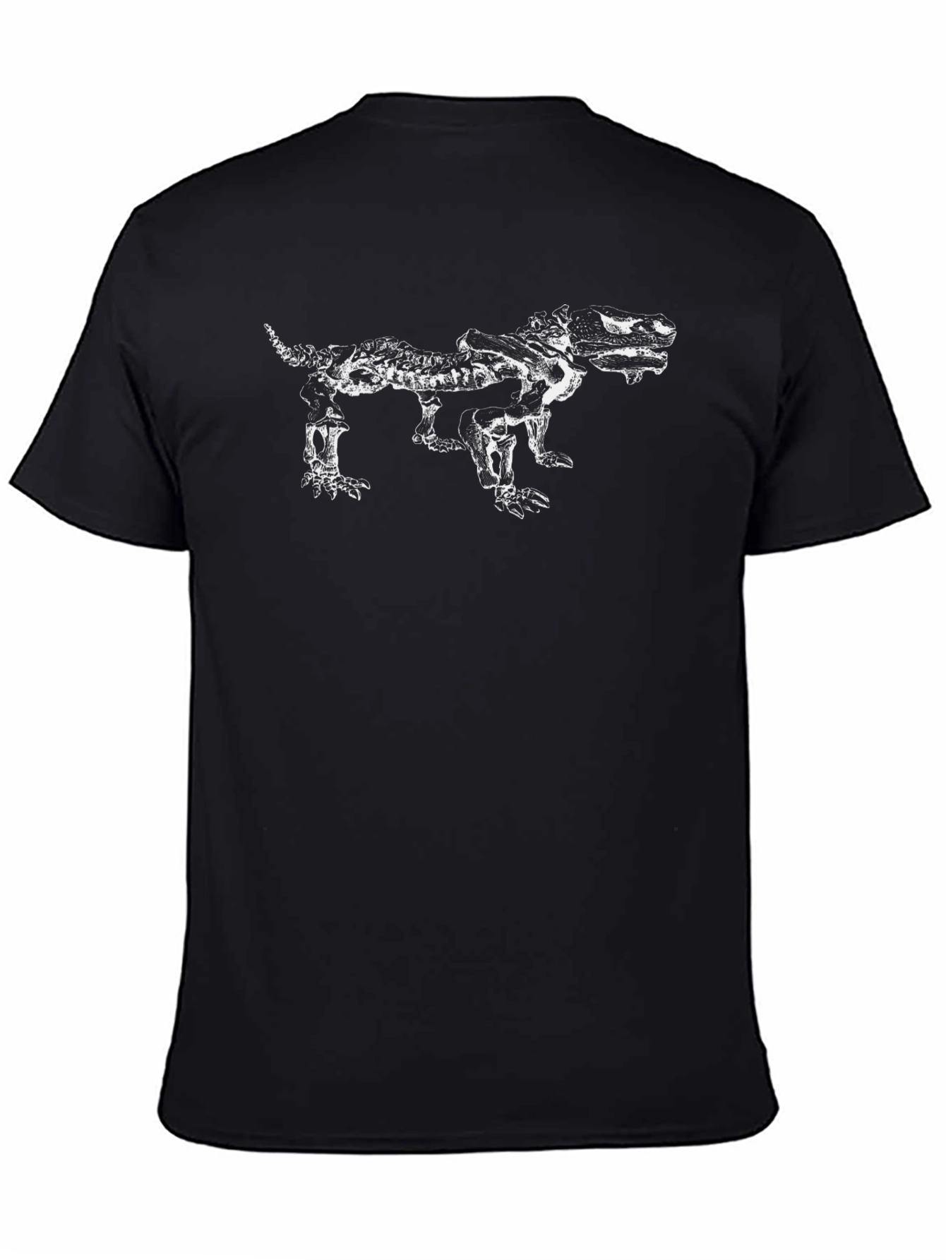 Unique Black T-Shirt with Animal Graphic