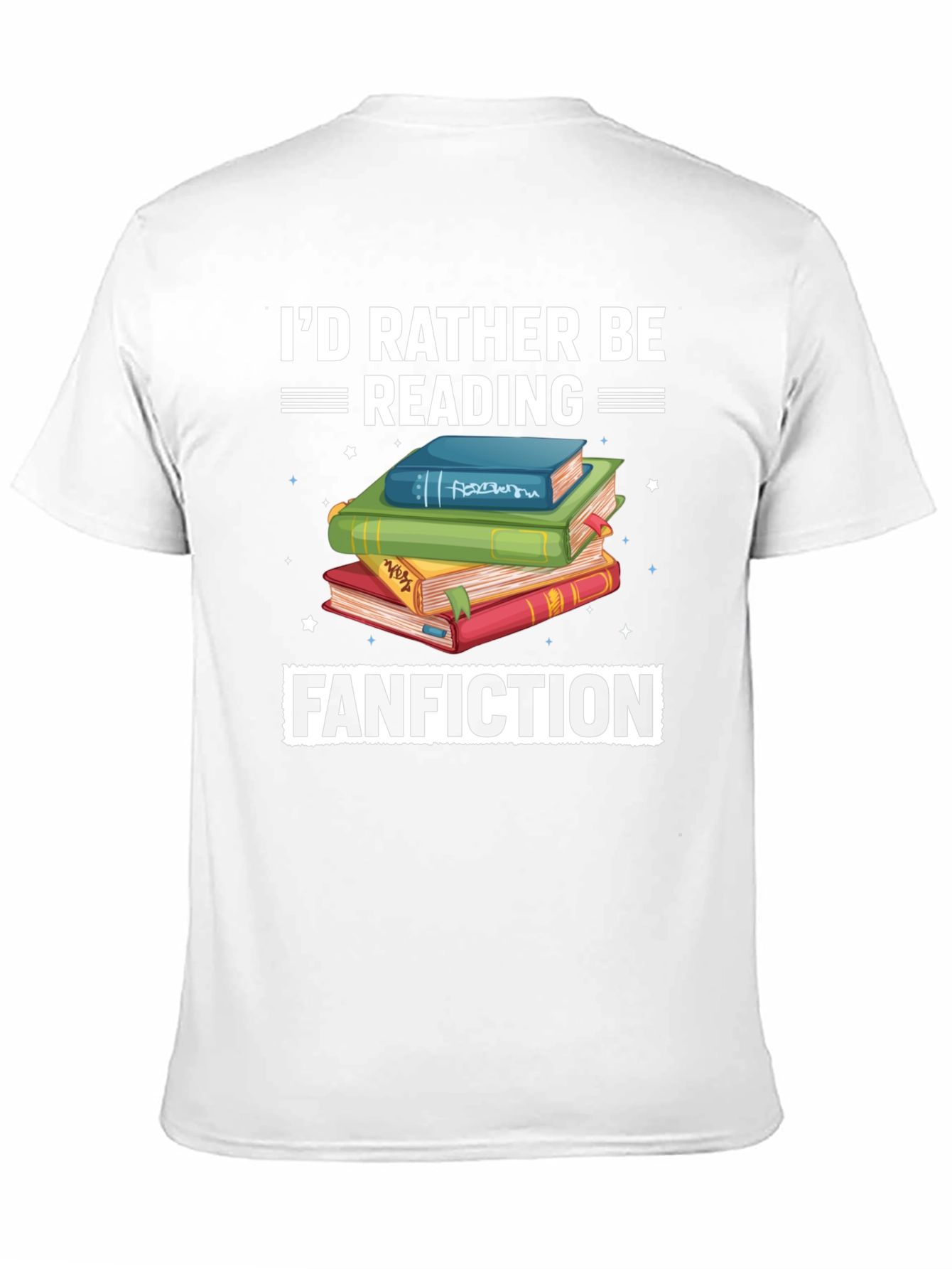 Reading Fanfiction T-Shirt - Book Lover Tee