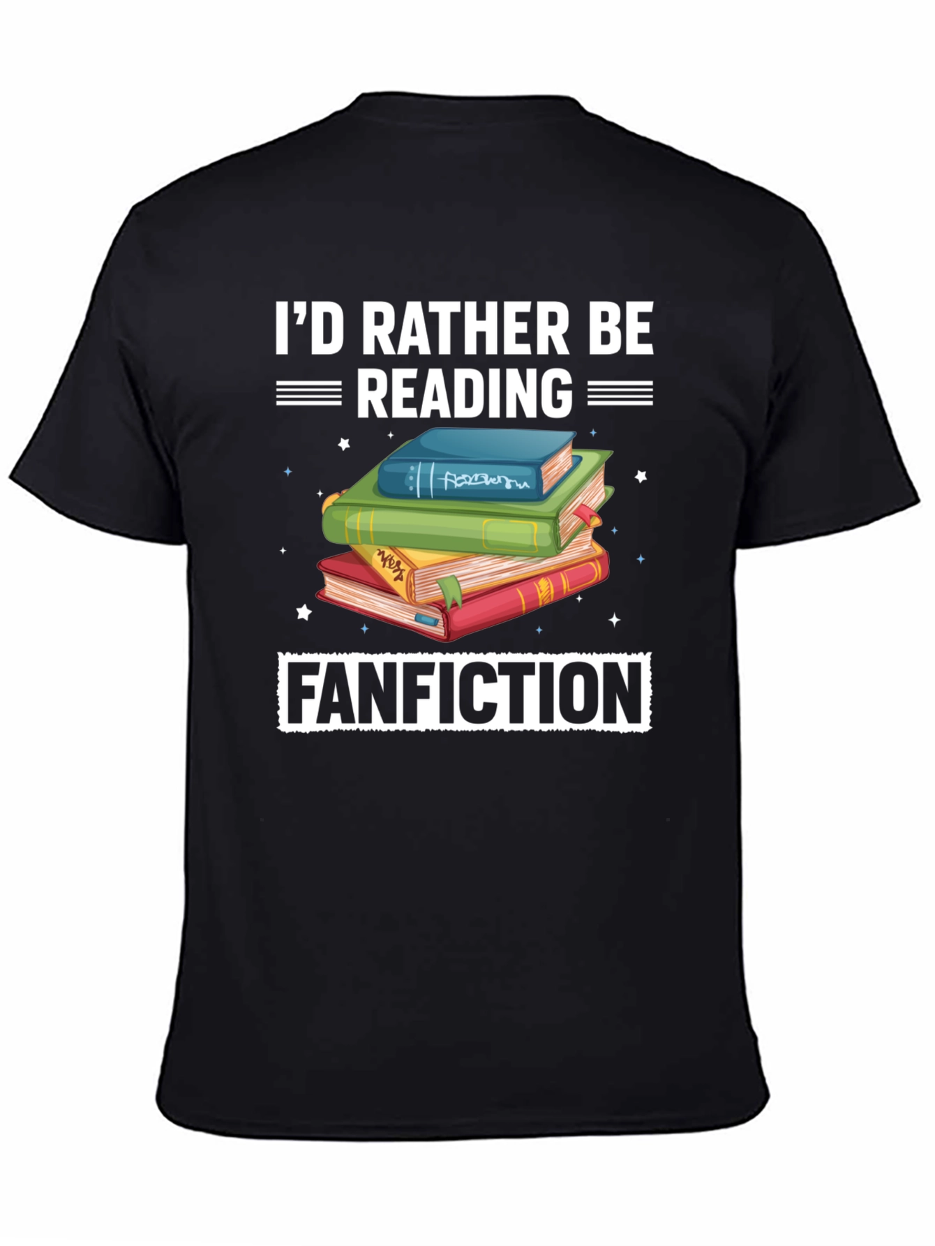 Reading Fanfiction T-Shirt - Book Lover Tee