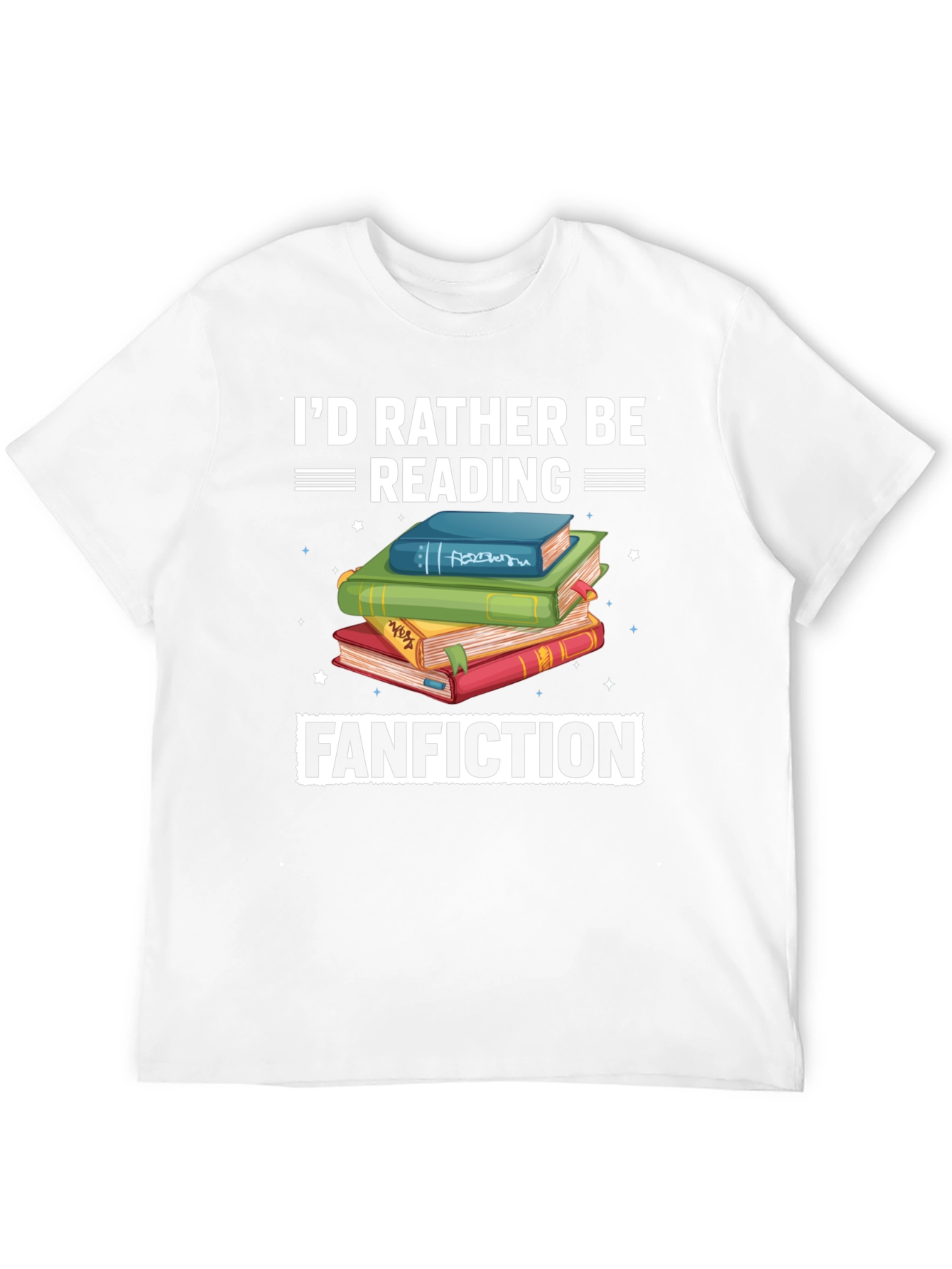 Reading Fanfiction T-Shirt - Book Lover Tee