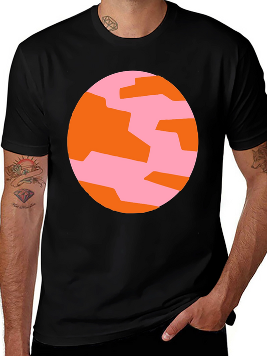 Abstract Graphic Tee - Modern Casual Style
