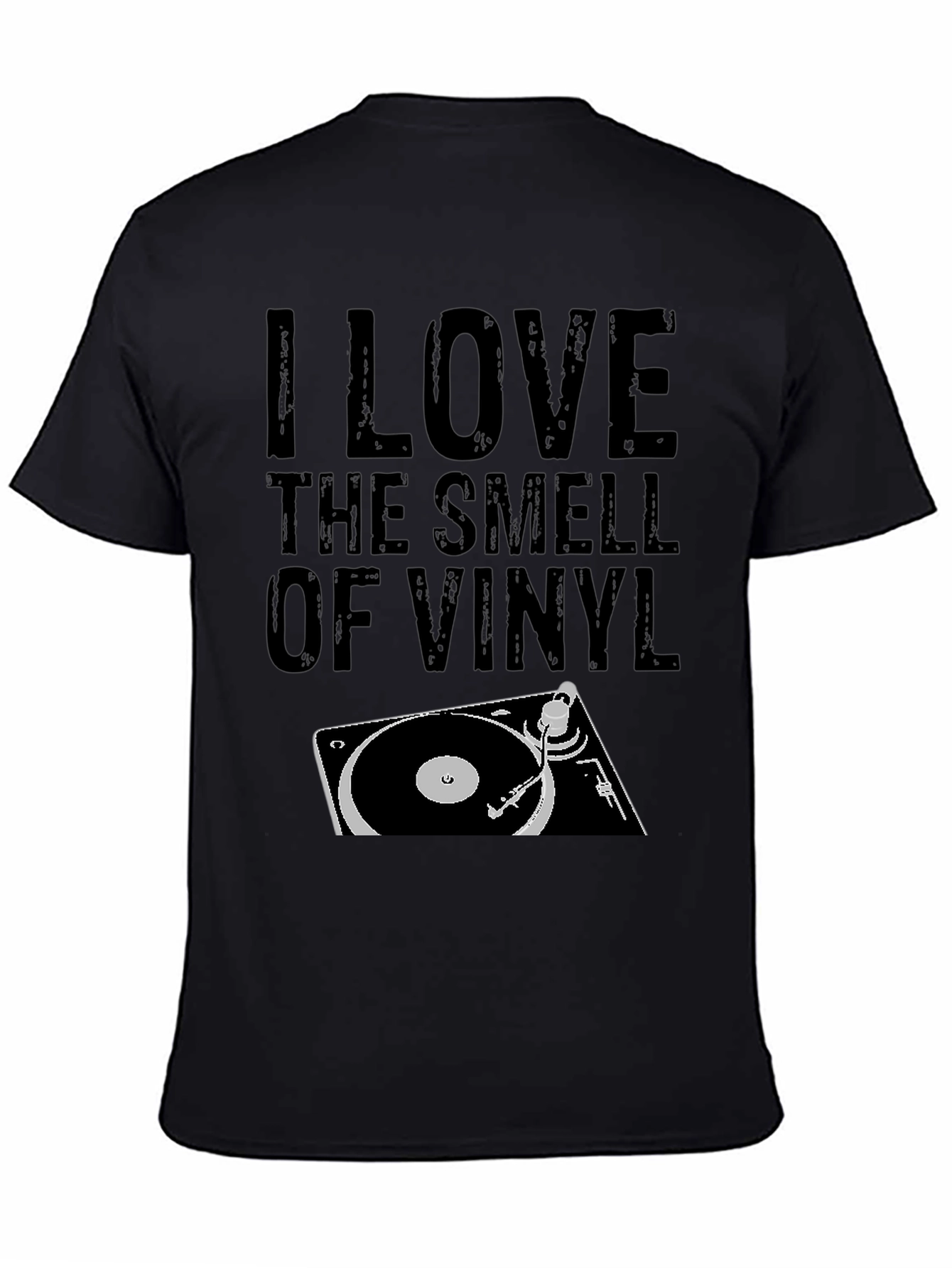 I Love the Smell of Vinyl Graphic T-Shirt