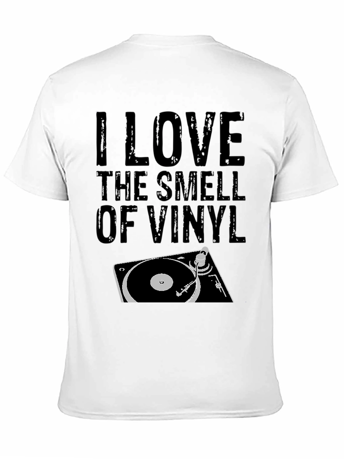 I Love the Smell of Vinyl Graphic T-Shirt