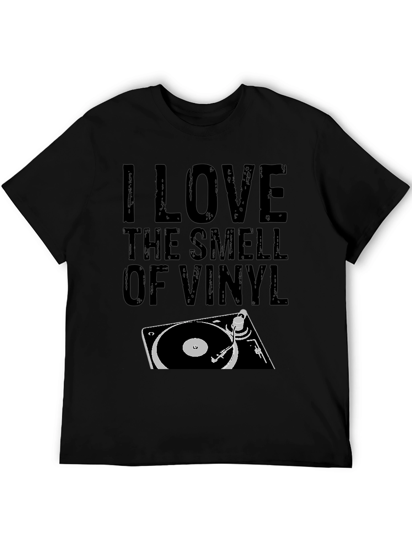 I Love the Smell of Vinyl Graphic T-Shirt