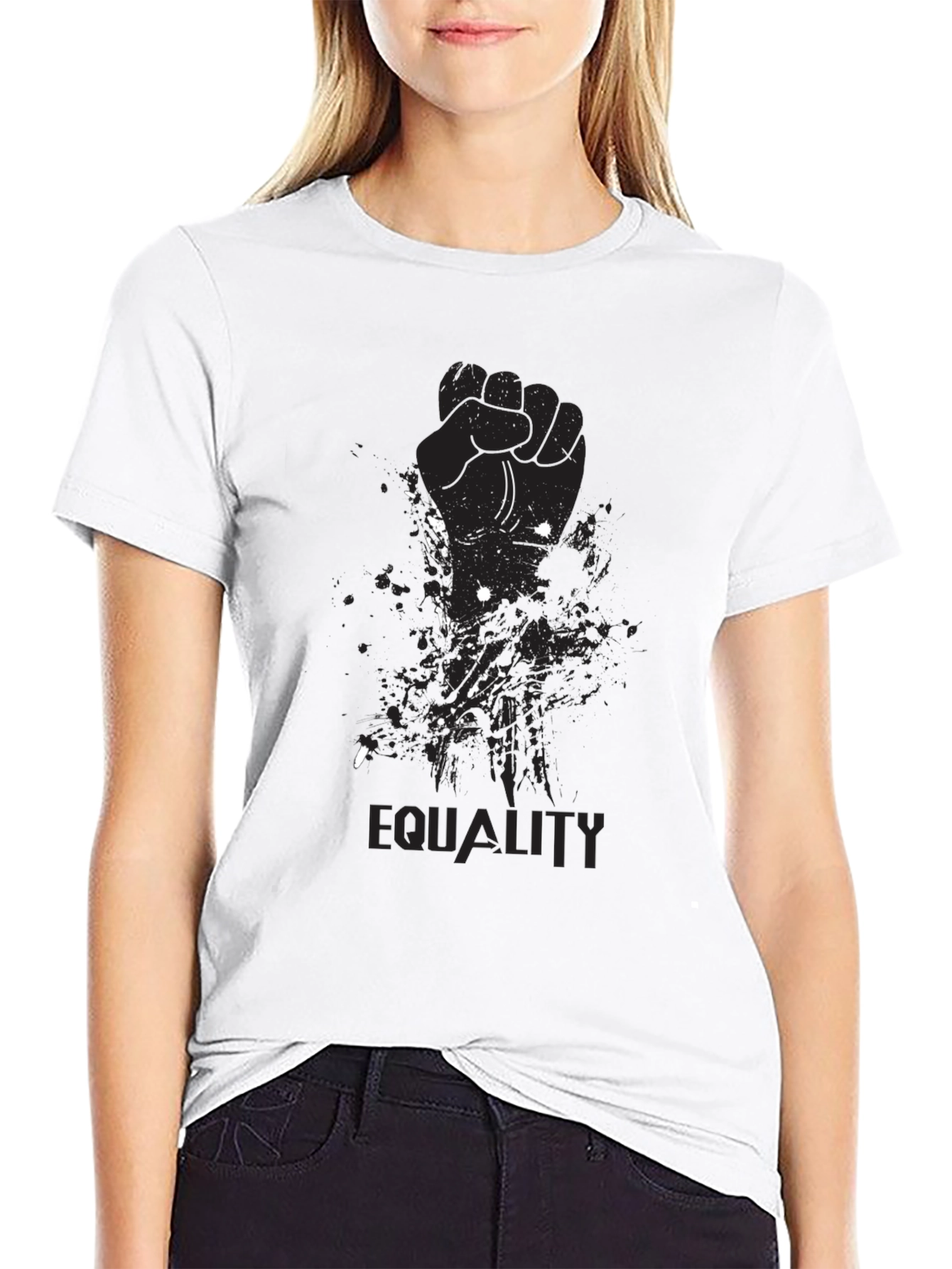 Equality Graphic T-Shirt - Black