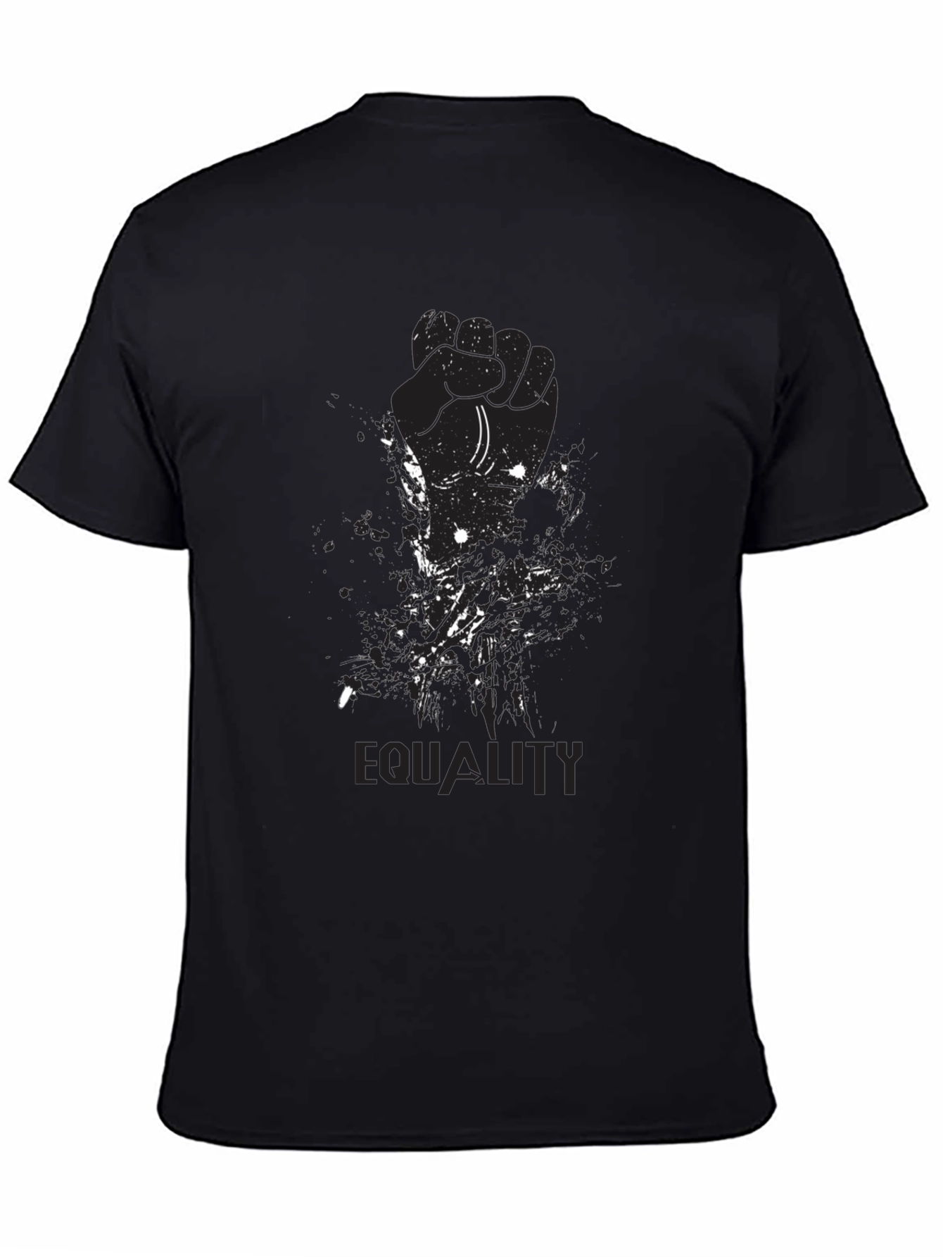 Equality Graphic T-Shirt - Black