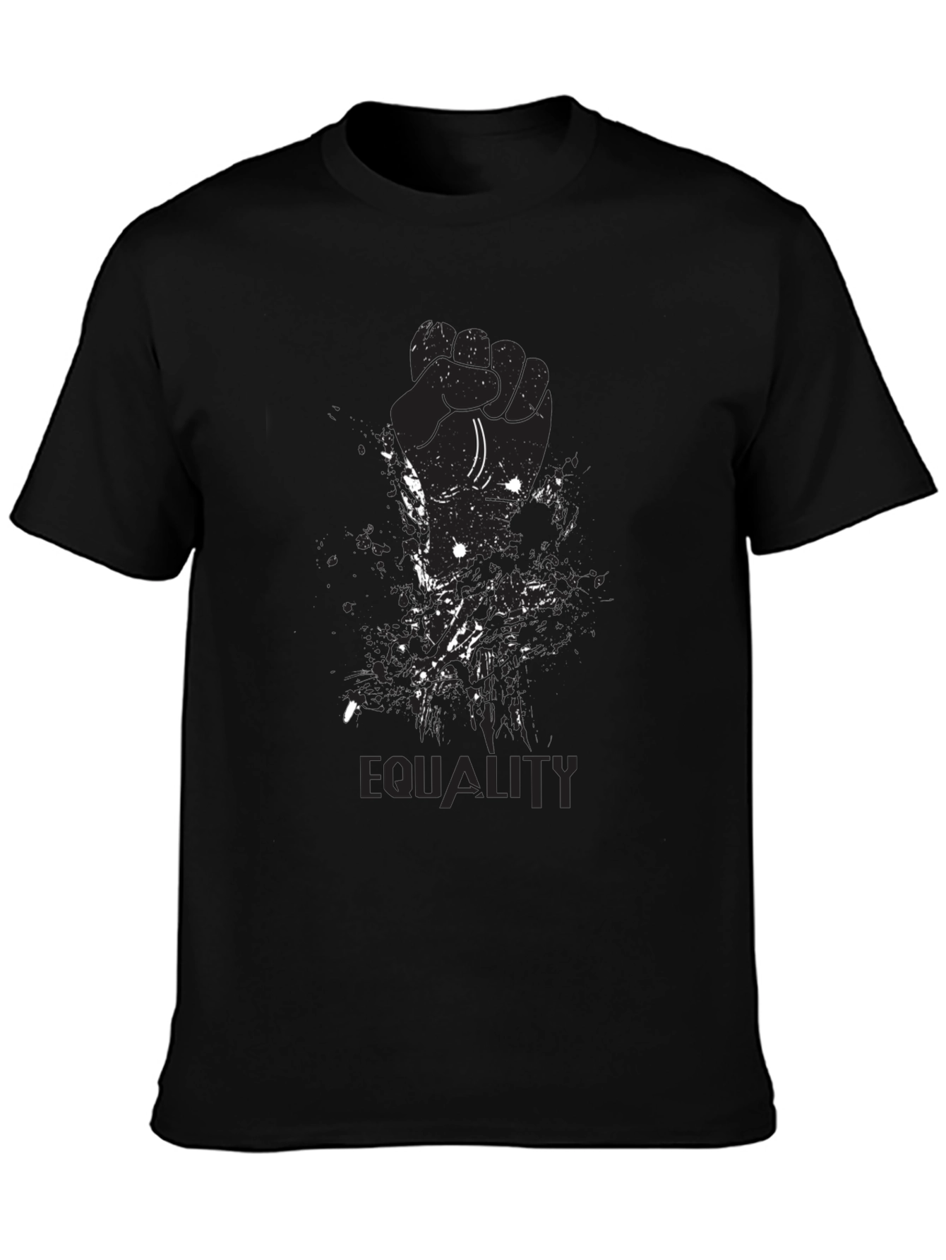 Equality Graphic T-Shirt - Black