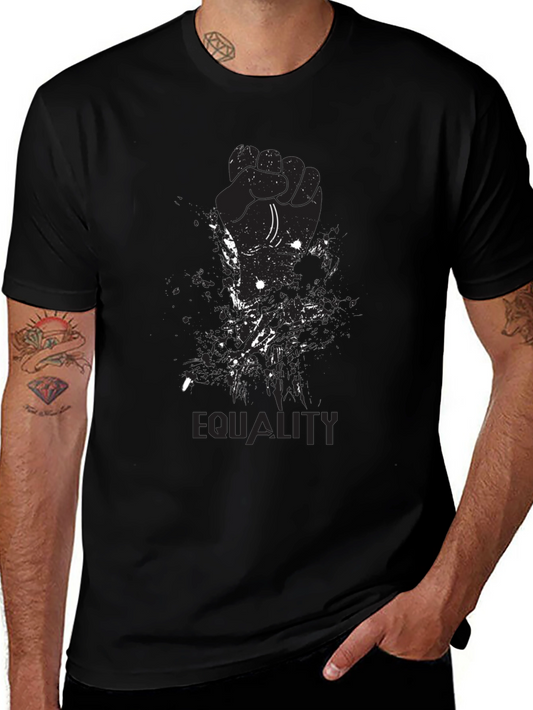 Equality Graphic T-Shirt - Black