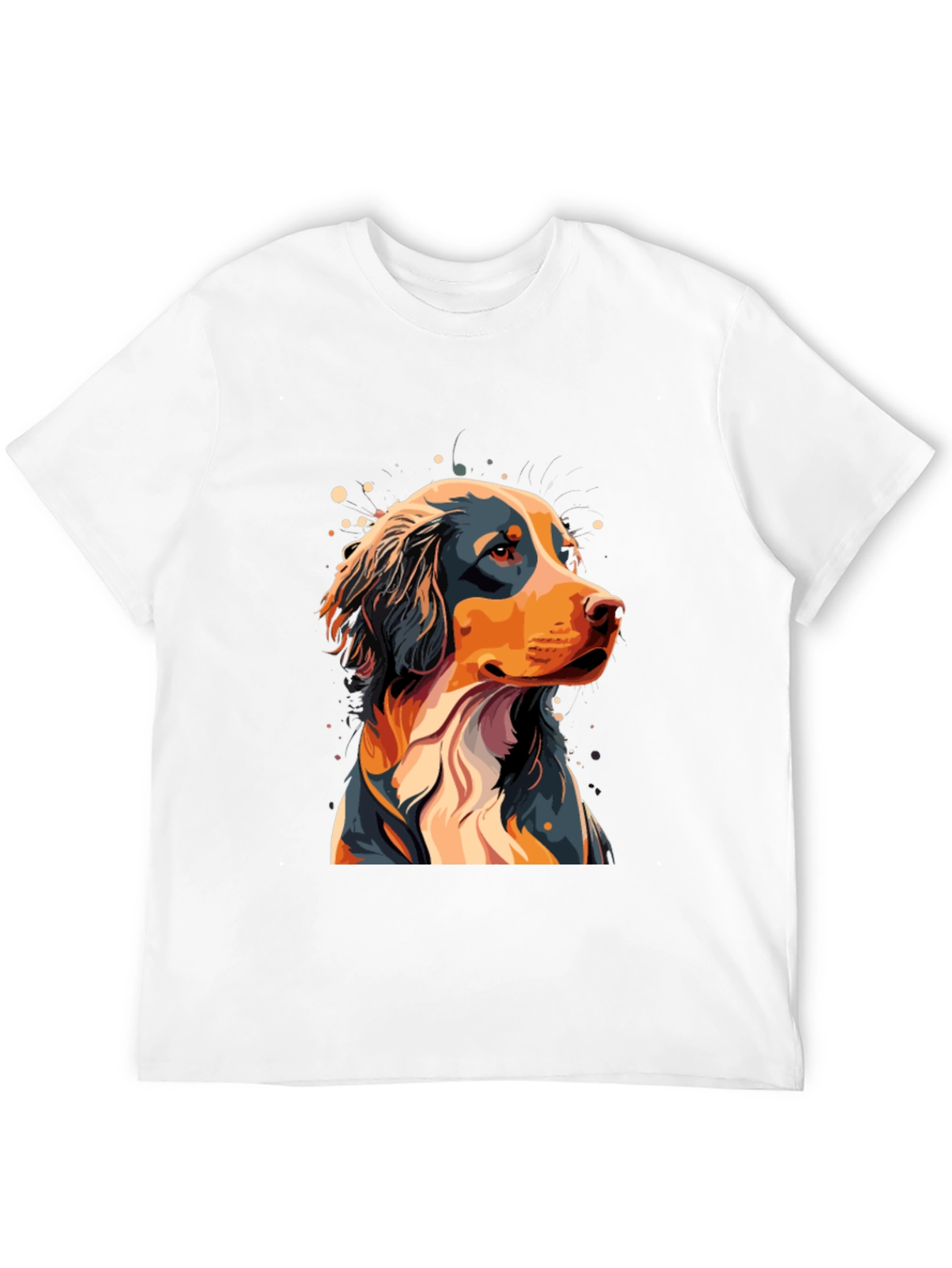 Dog Graphic Tee - Black T-Shirt