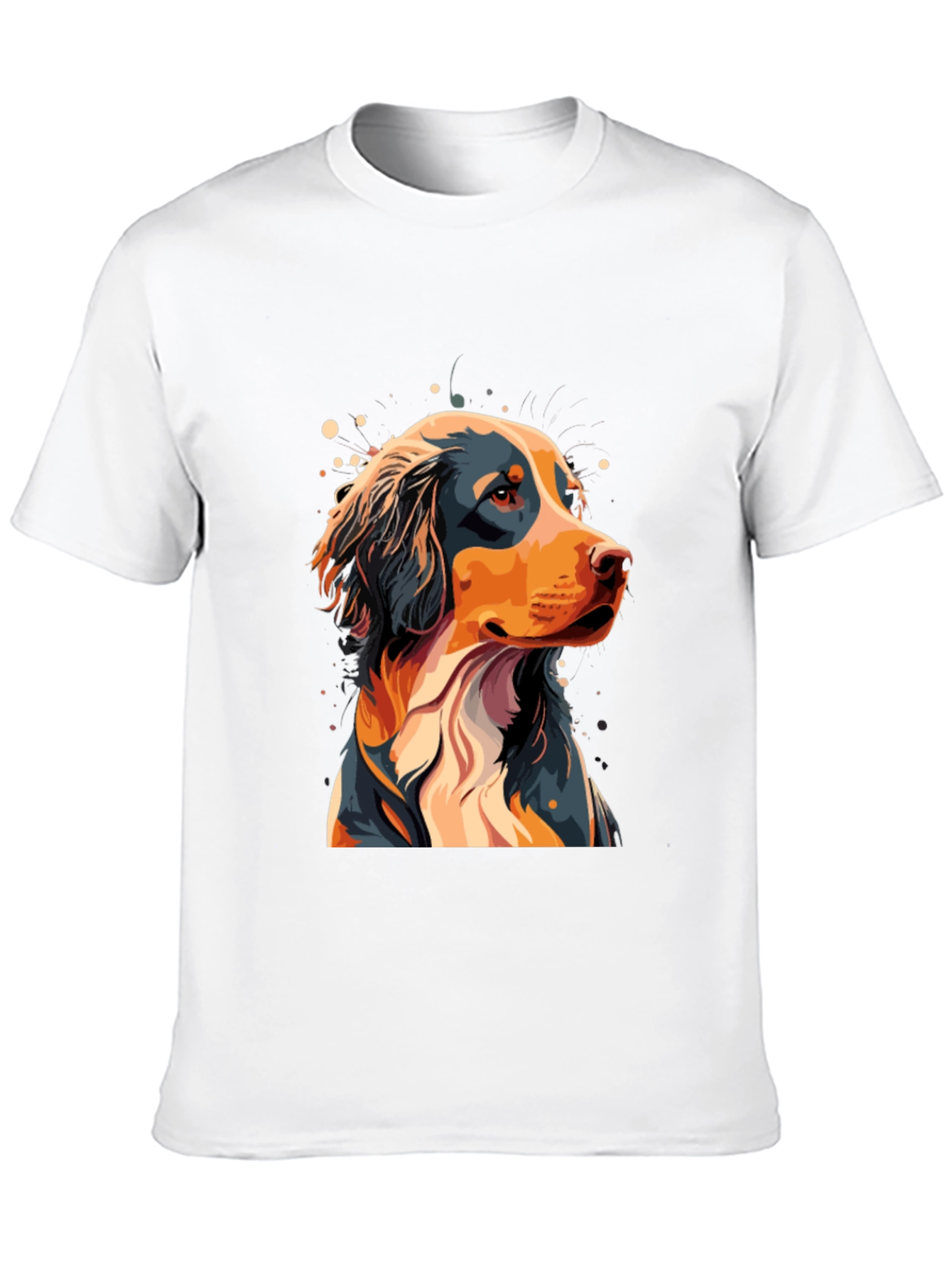 Dog Graphic Tee - Black T-Shirt