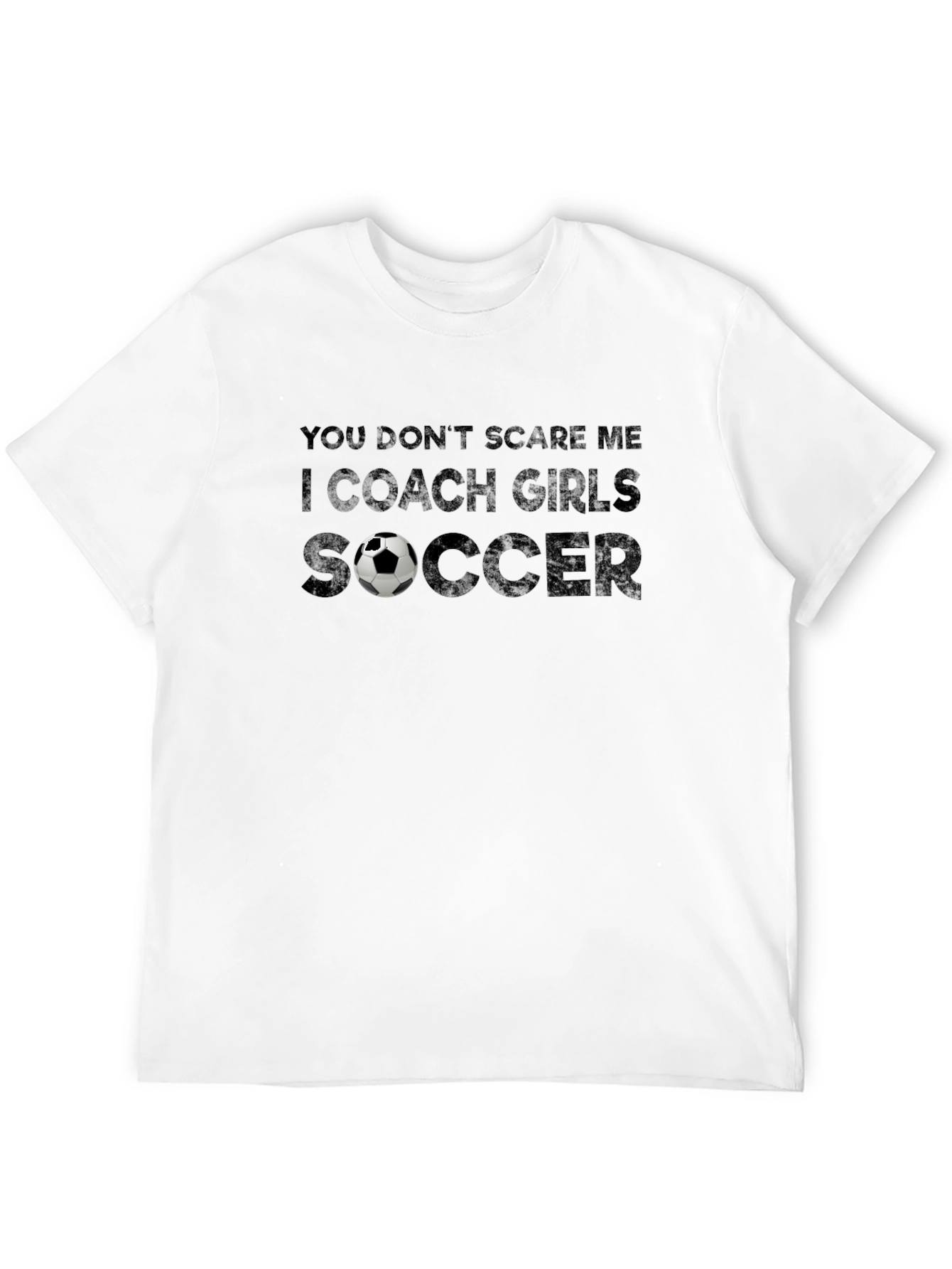 Coach Girls Soccer Funny Graphic Tee