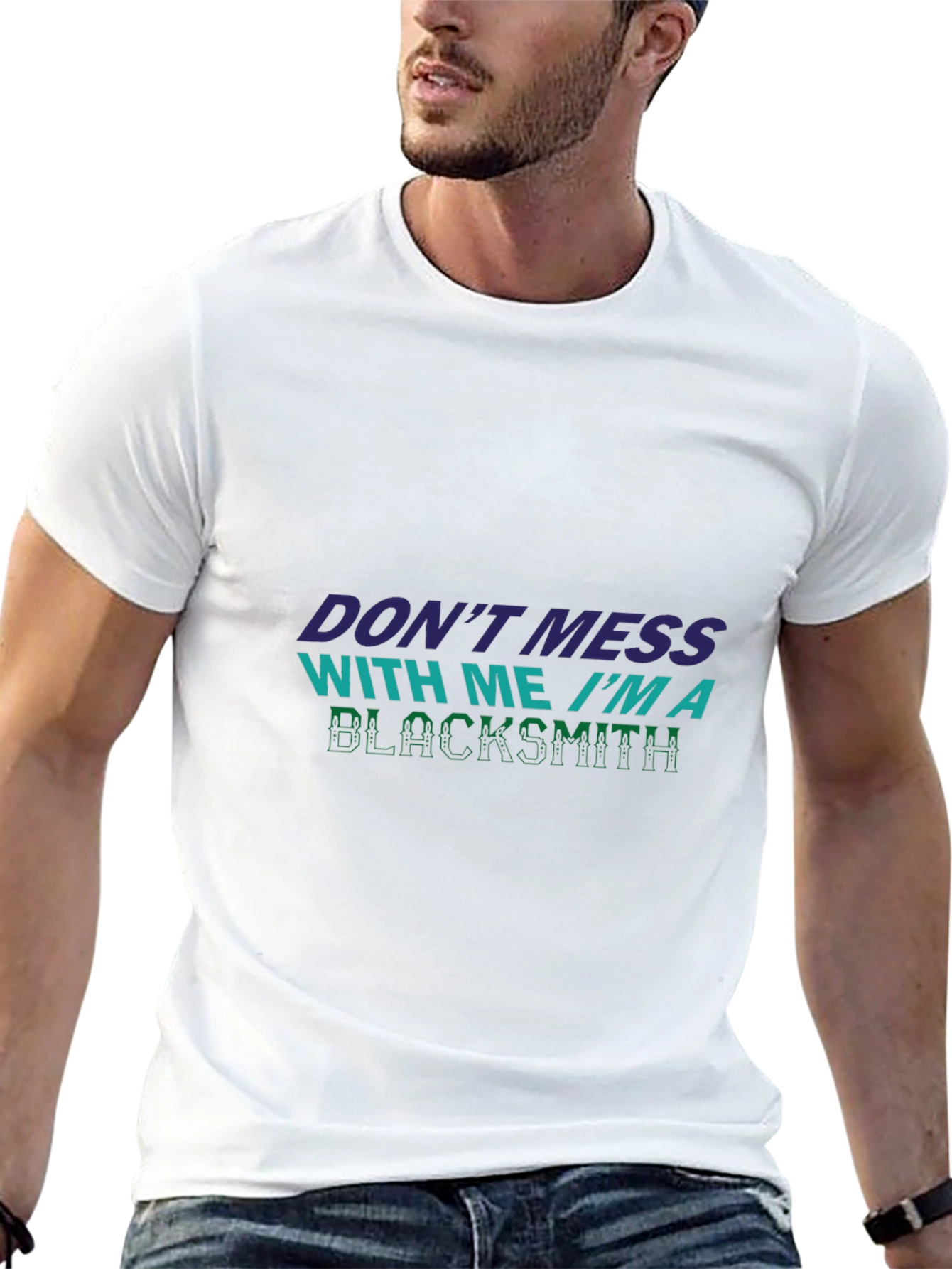 Dont Mess Blacksmith T-Shirt - Black Tee