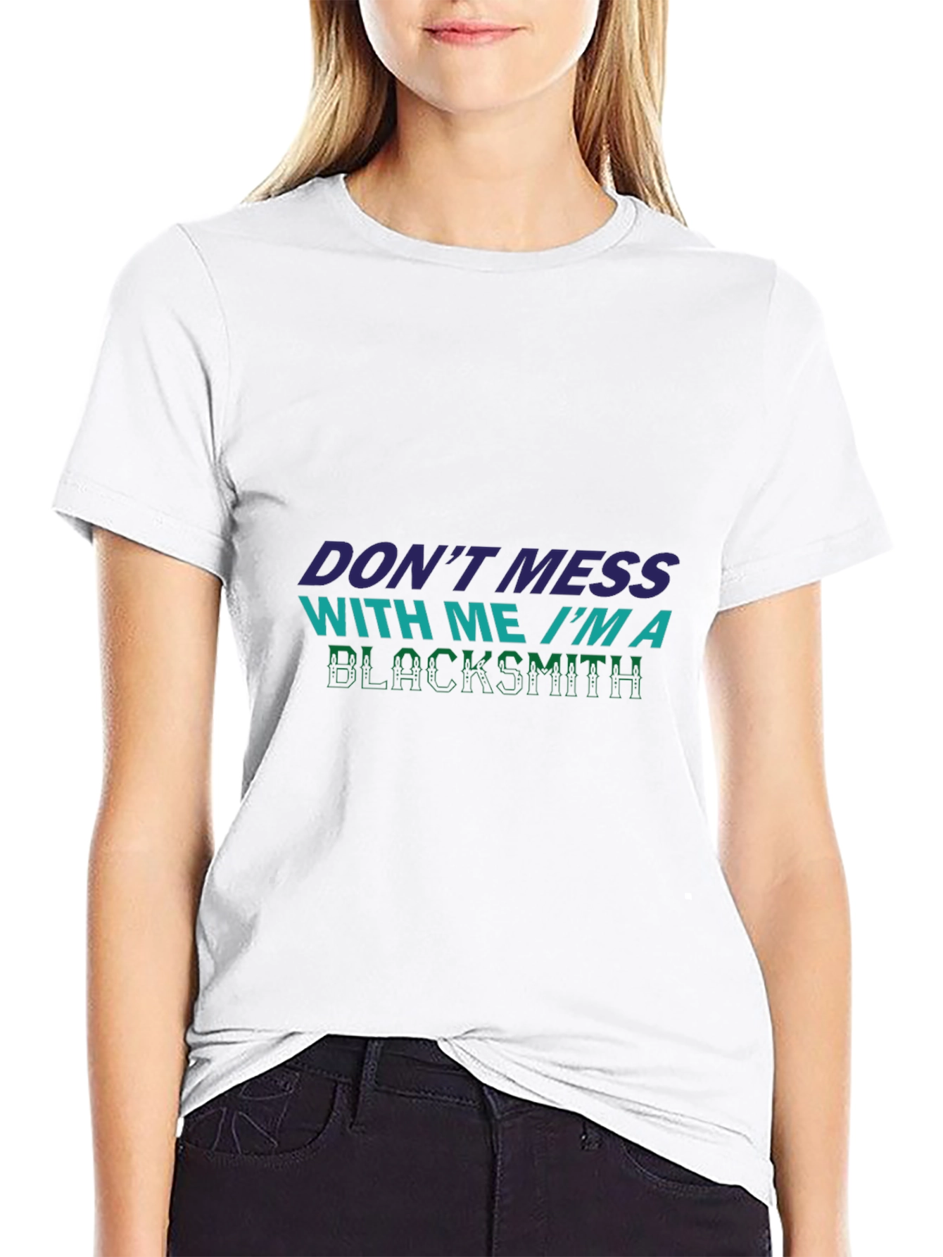 Dont Mess Blacksmith T-Shirt - Black Tee