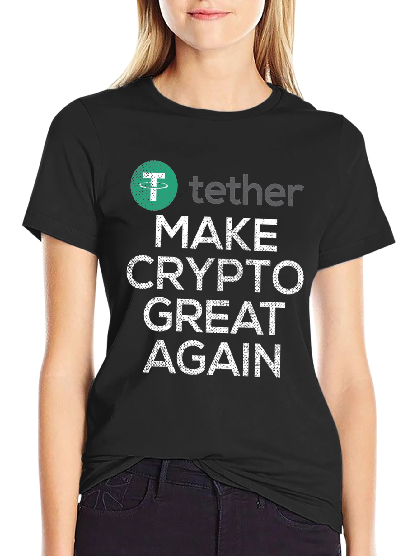 Make Crypto Great Again Tether T-Shirt
