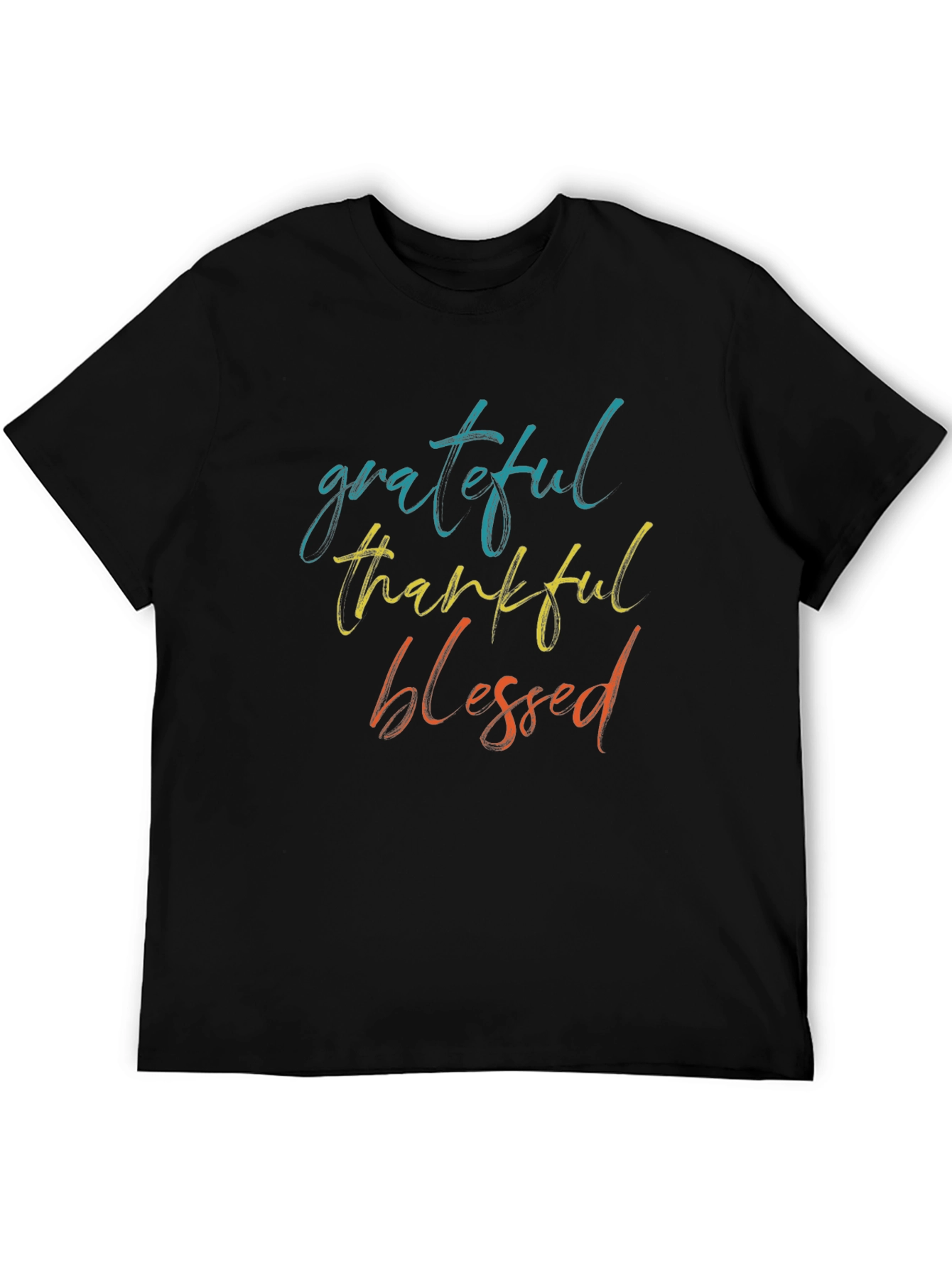 Grateful Thankful Blessed Graphic Tee