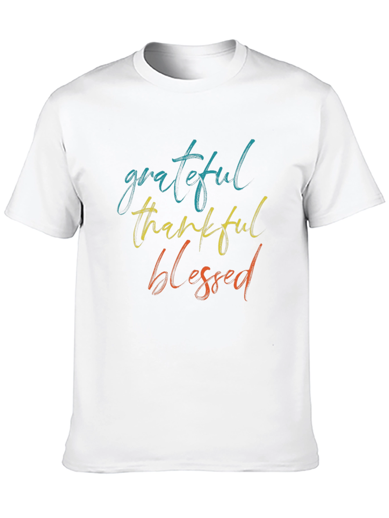 Grateful Thankful Blessed Graphic Tee