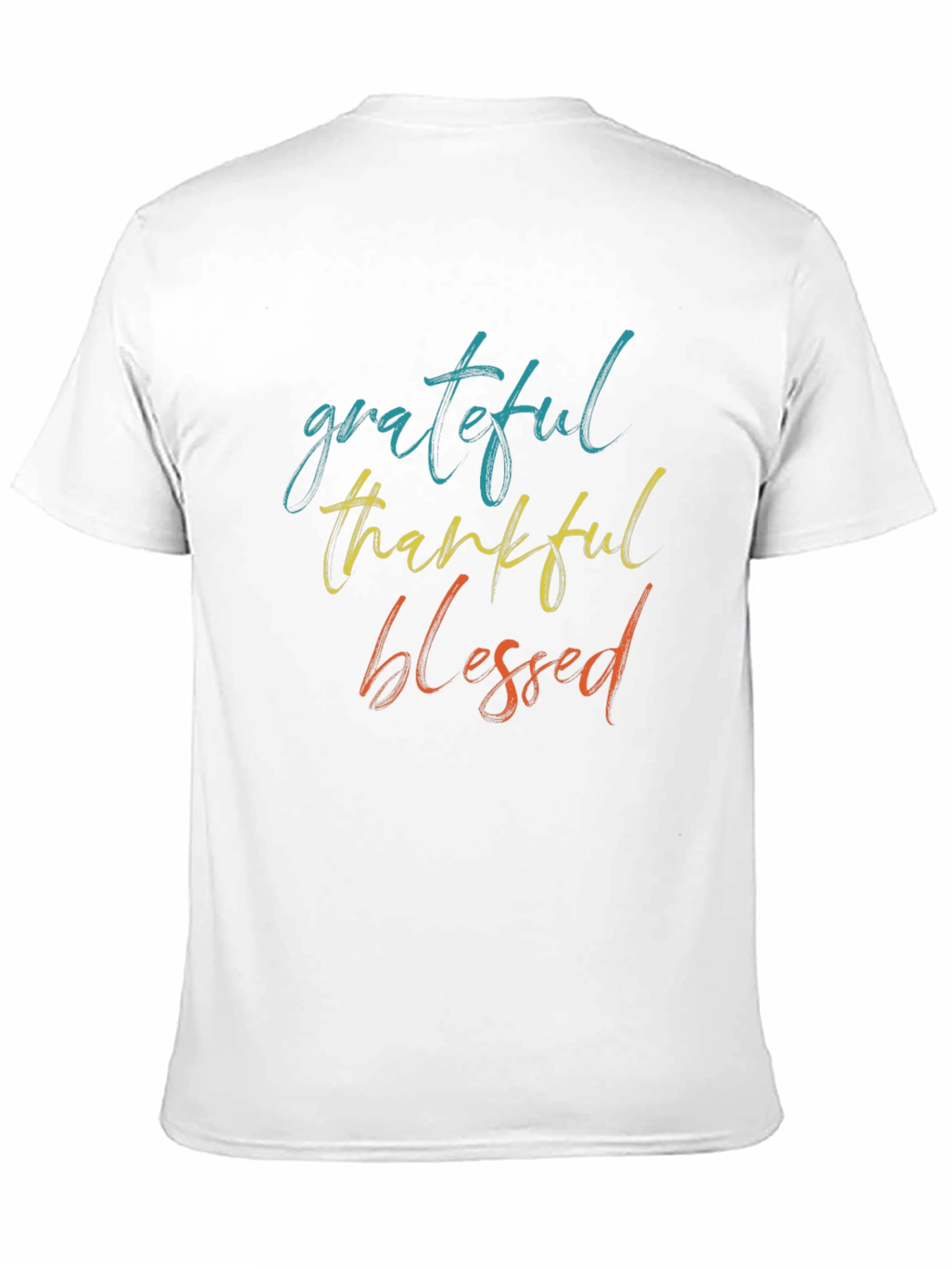 Grateful Thankful Blessed Graphic Tee