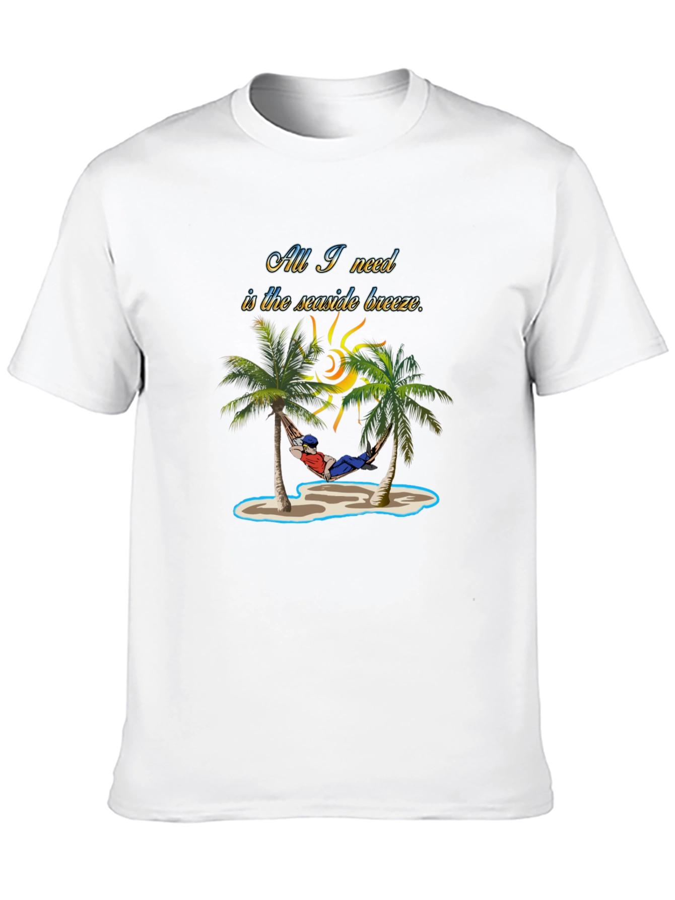 Seaside Breeze Graphic T-Shirt