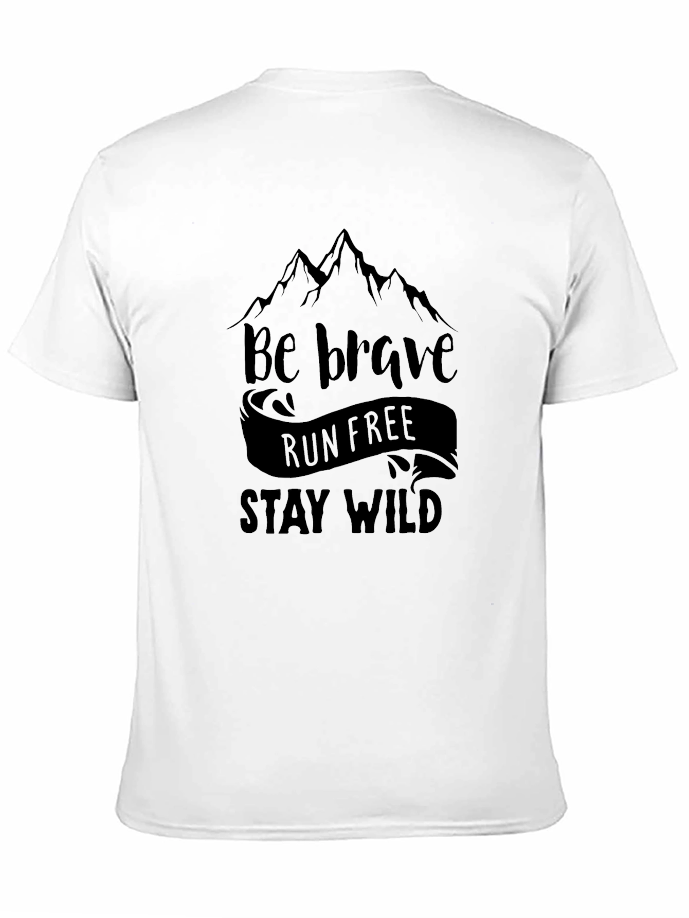 Be Brave Tee: Mountain Adventure Shirt