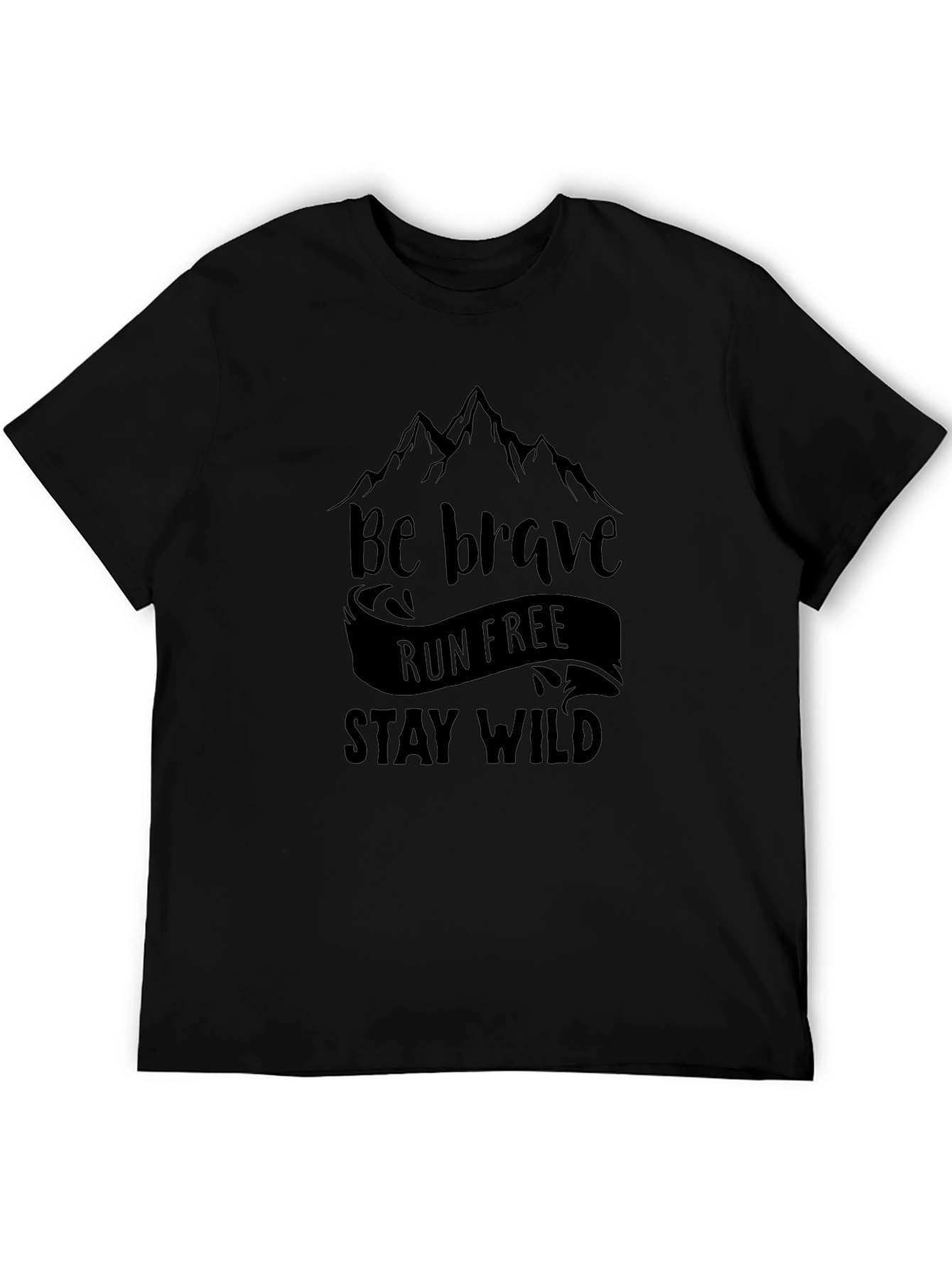 Be Brave Tee: Mountain Adventure Shirt