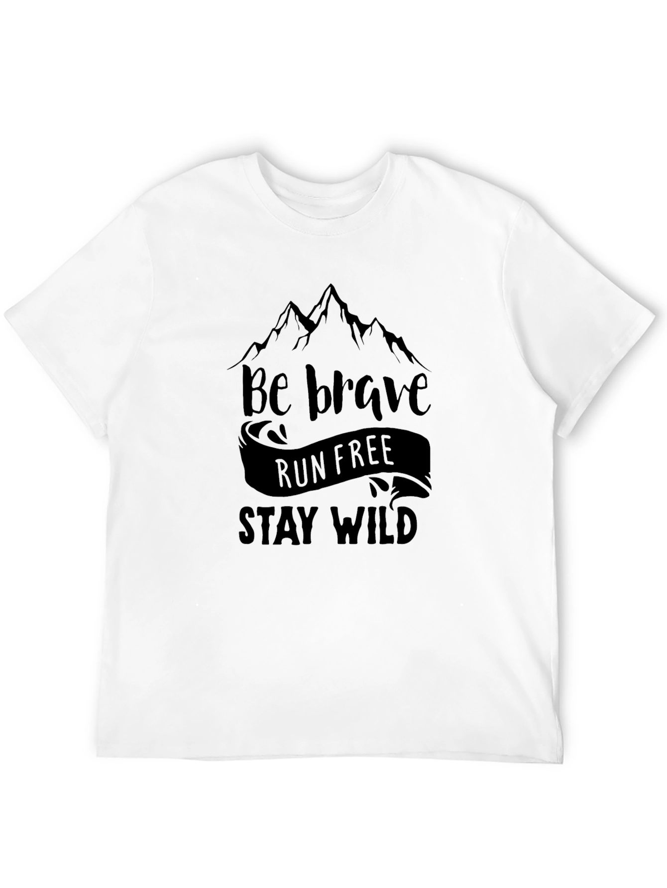 Be Brave Tee: Mountain Adventure Shirt