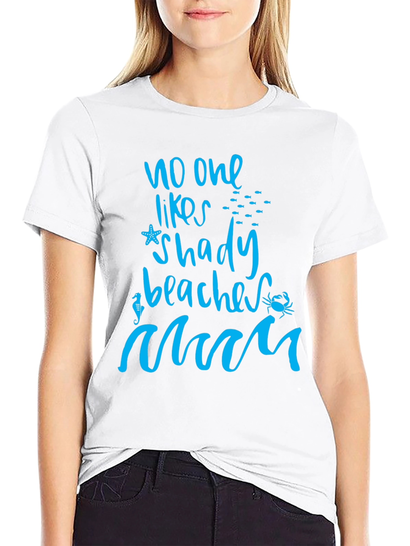 No One Likes Shady Beaches Graphic Tee