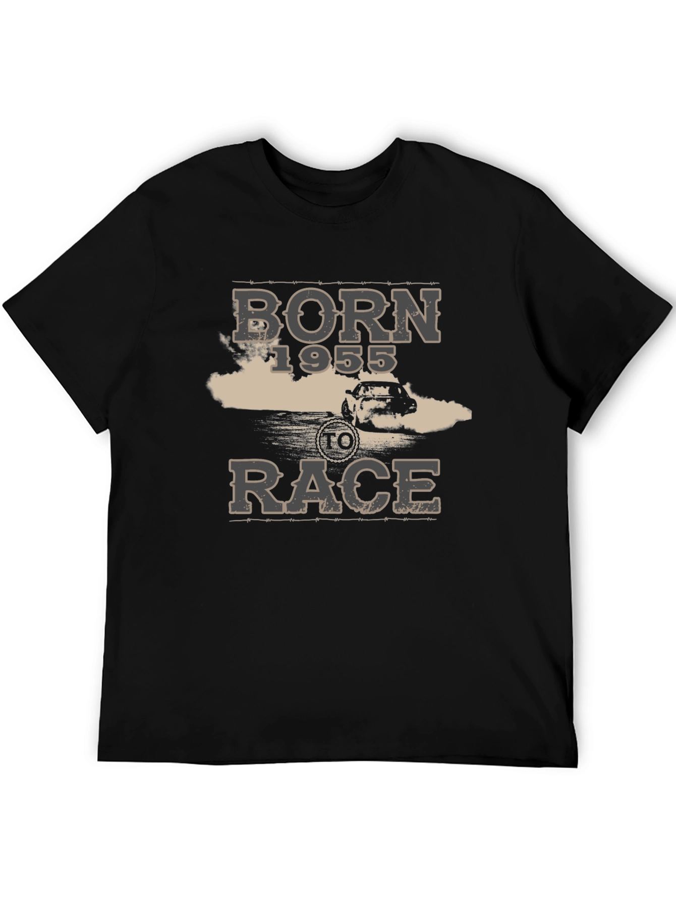 Born 1955 To Race Graphic T-Shirt