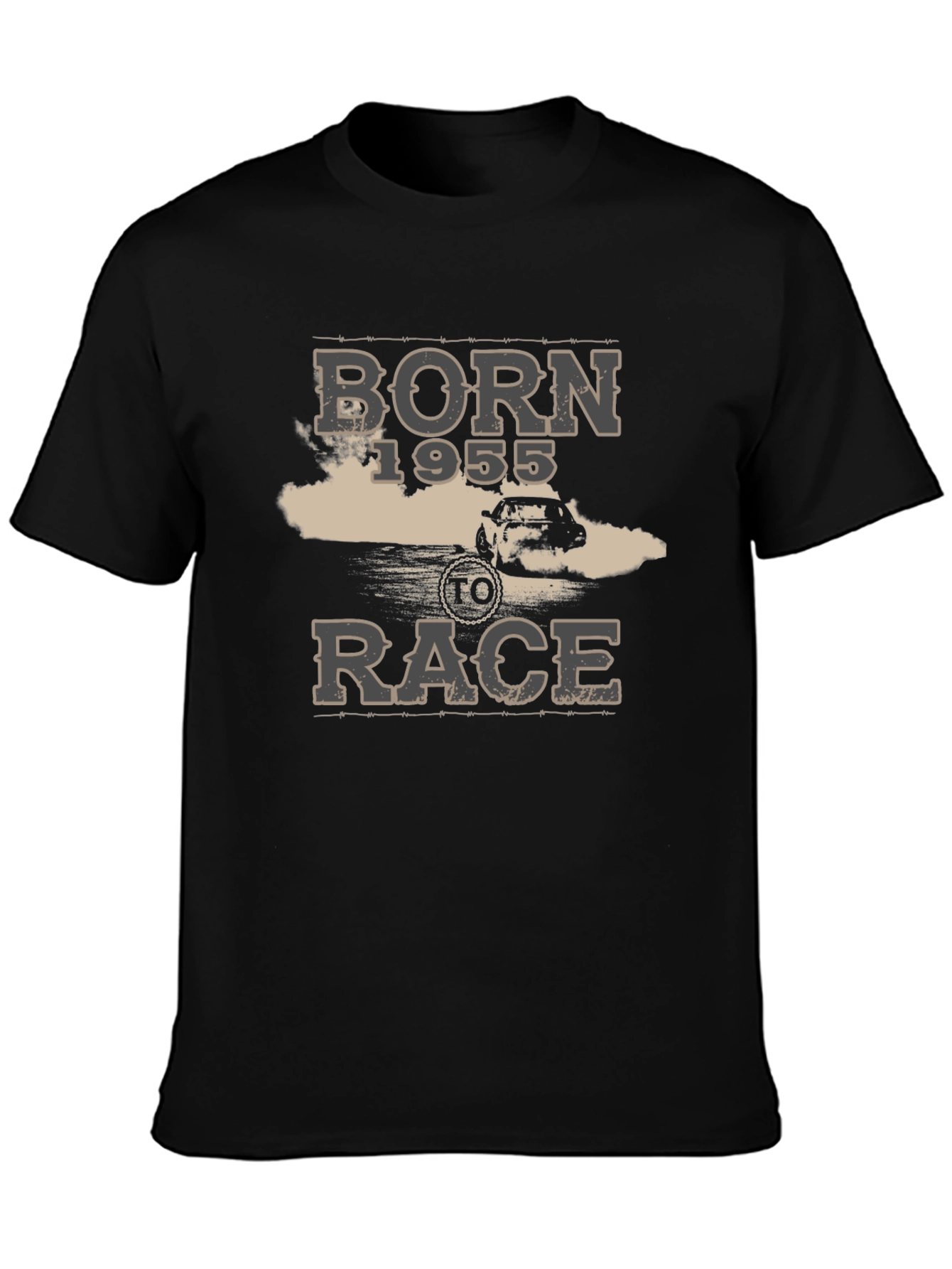 Born 1955 To Race Graphic T-Shirt
