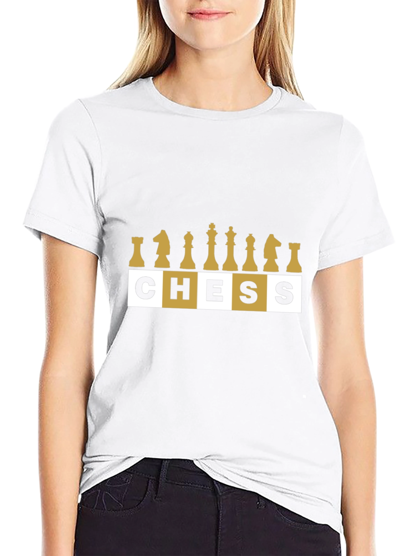 Chess Piece Graphic Tee - Stylish Board Game Apparel