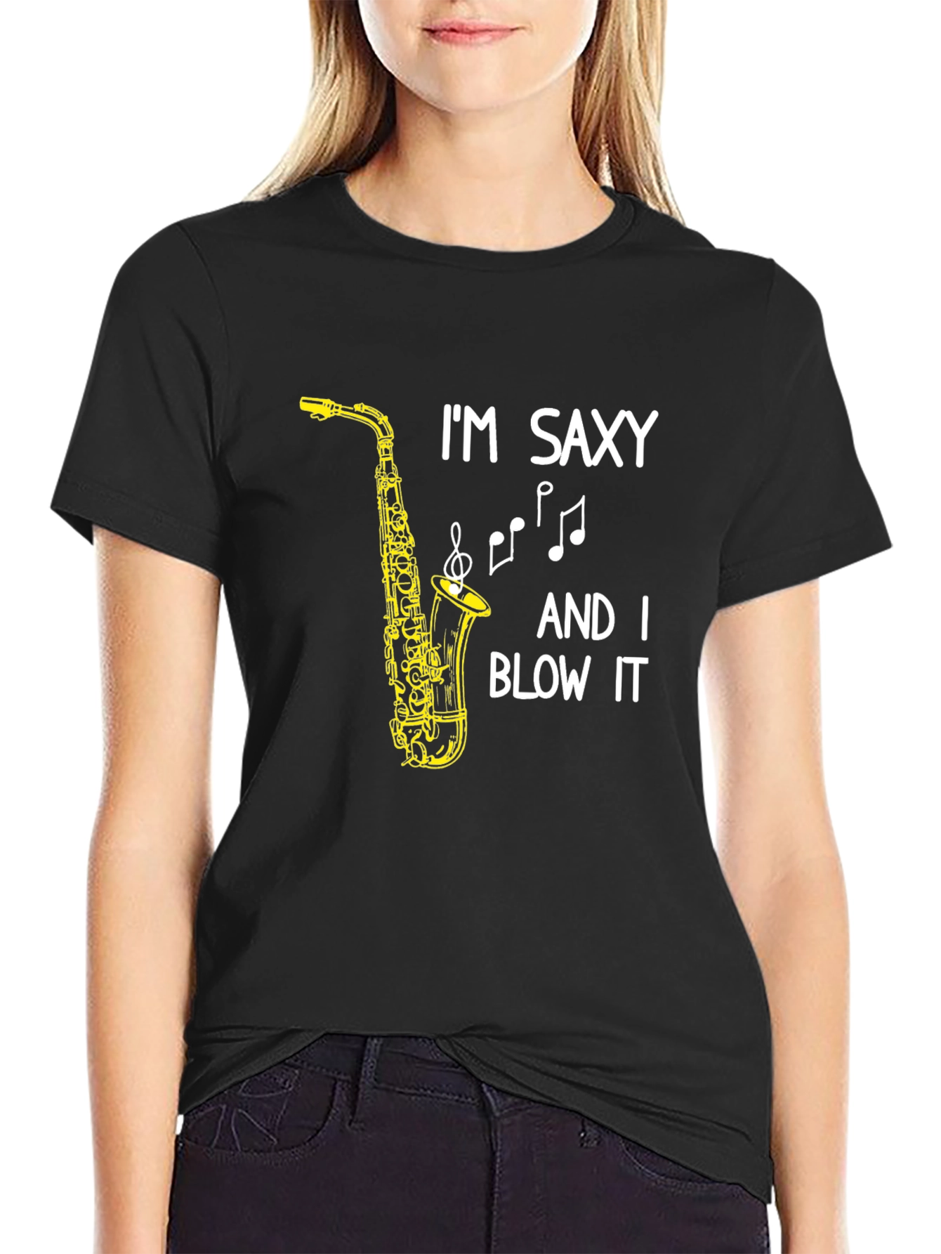 Im Saxy And I Blow It T-Shirt