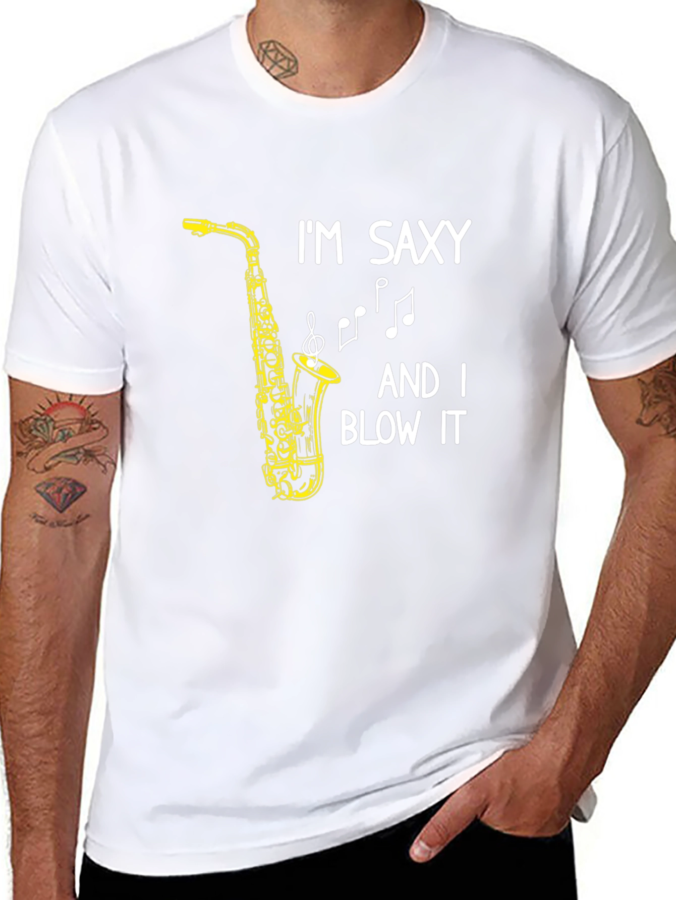 Im Saxy And I Blow It T-Shirt