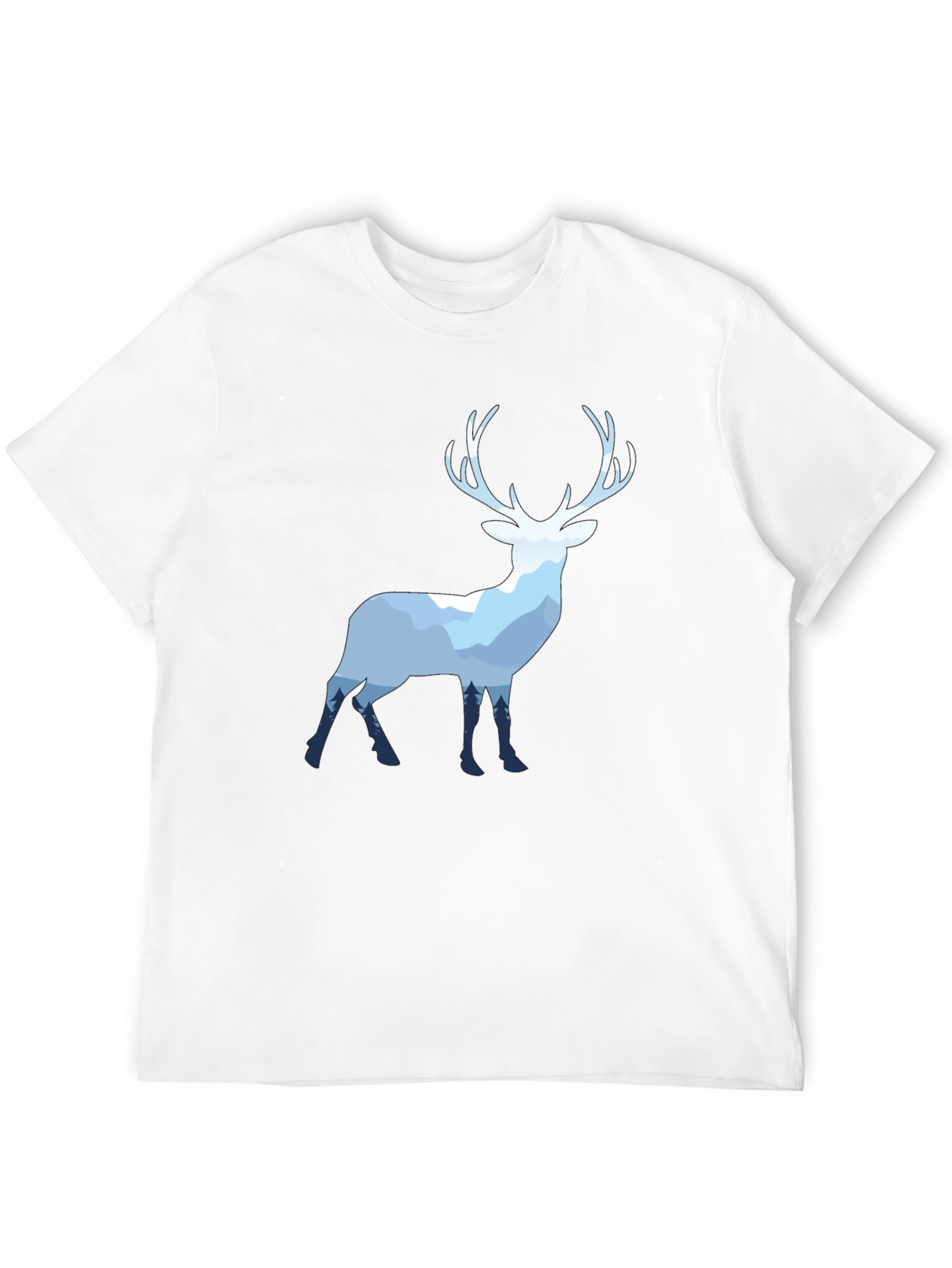 Deer Silhouette Graphic Tee